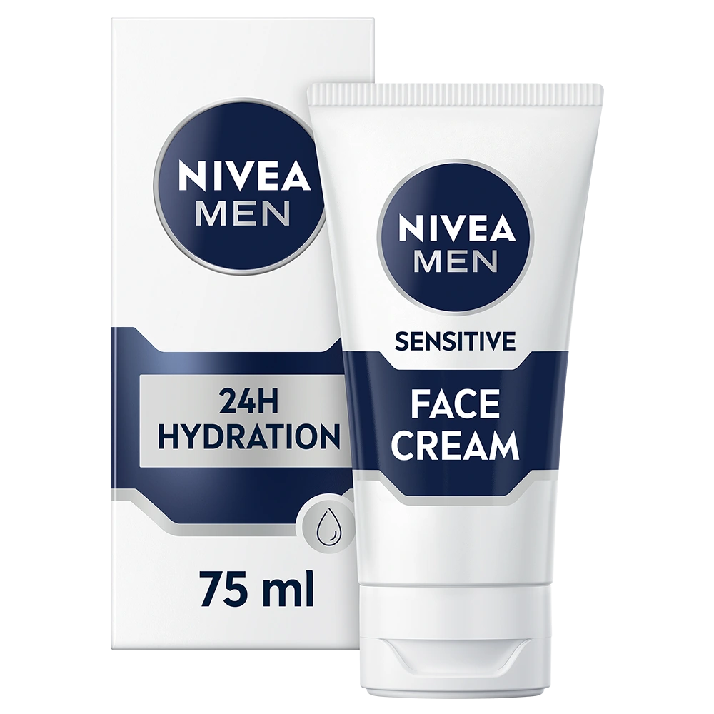 Nivea Men Sensitive Mosituriser Face Cream 75 ml - Ansiktskräm - dagkräm