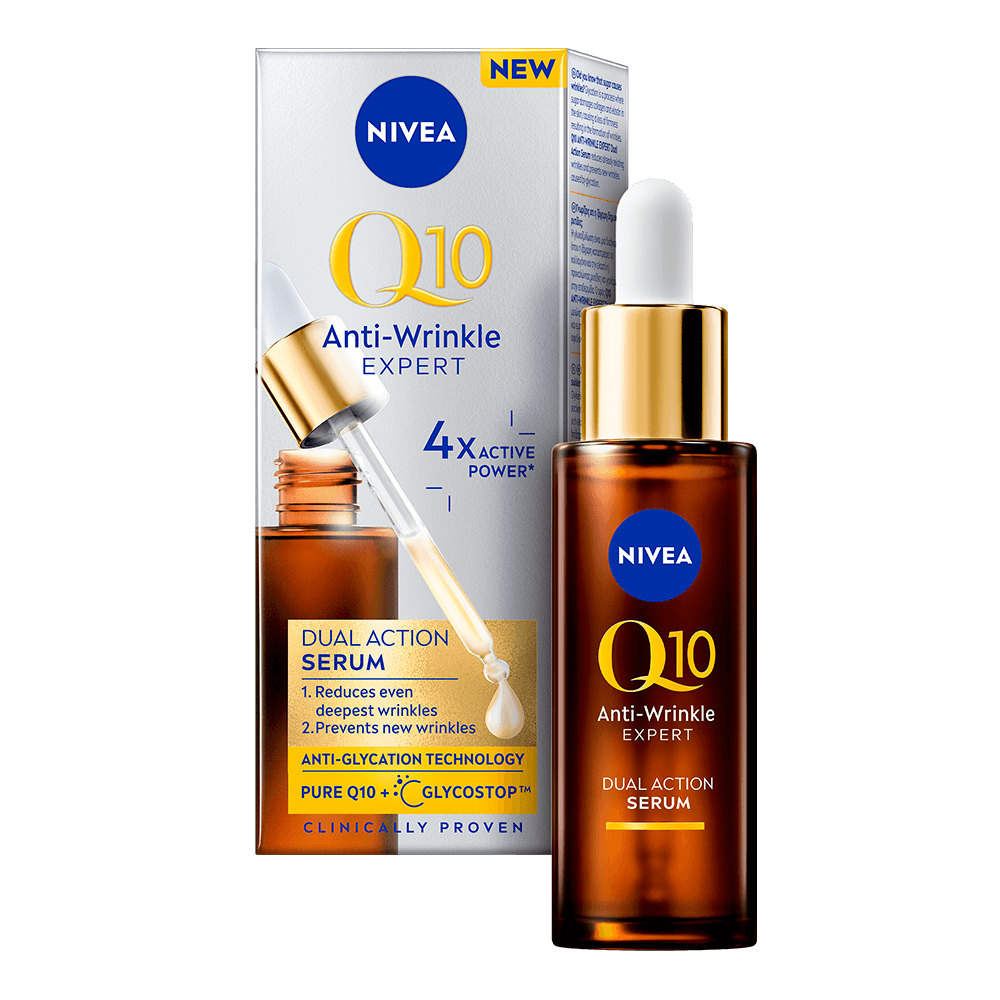 Nivea Q10 Anti-Wrinkle Expert Dual Action Serum 30 ml - Serum