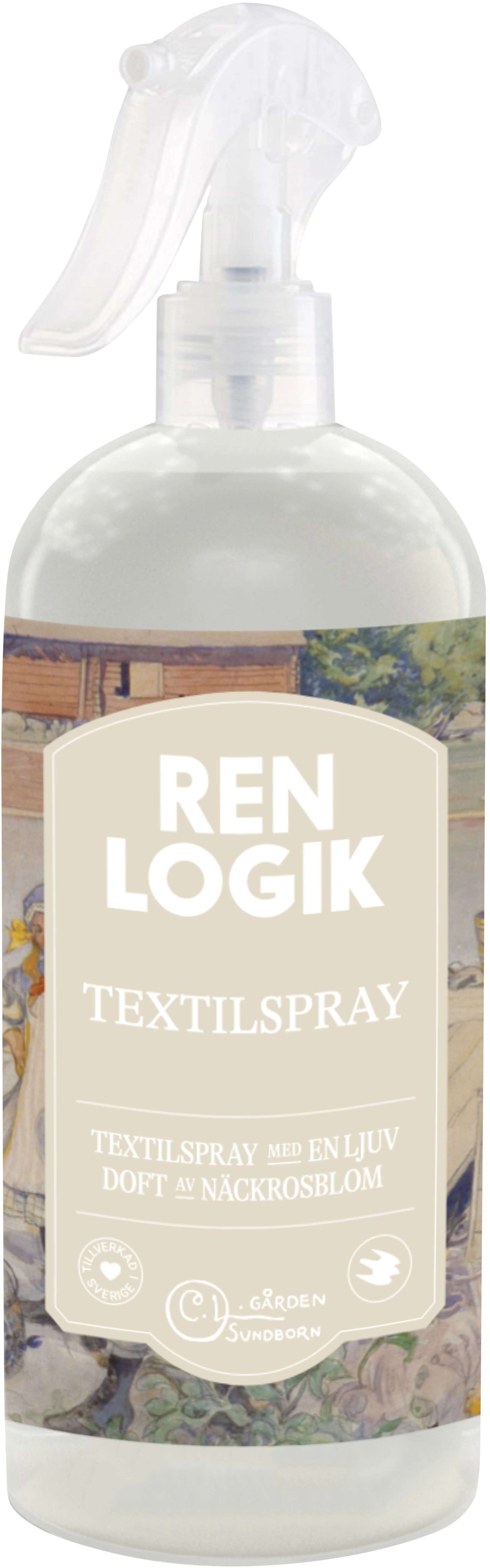 Ren Logik Textilspray Näckrosblom 500 ml - Hemrengöring & tvätt