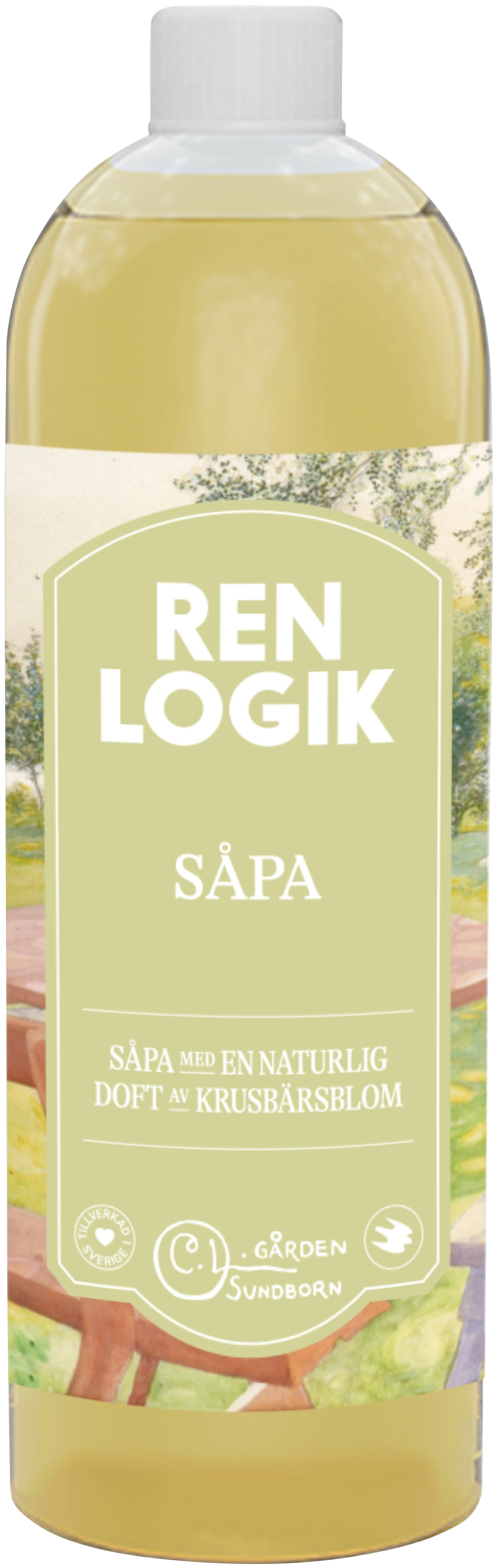 Ren Logik Skursåpa Krusbärsblom 750 ml - Hemrengöring & tvätt