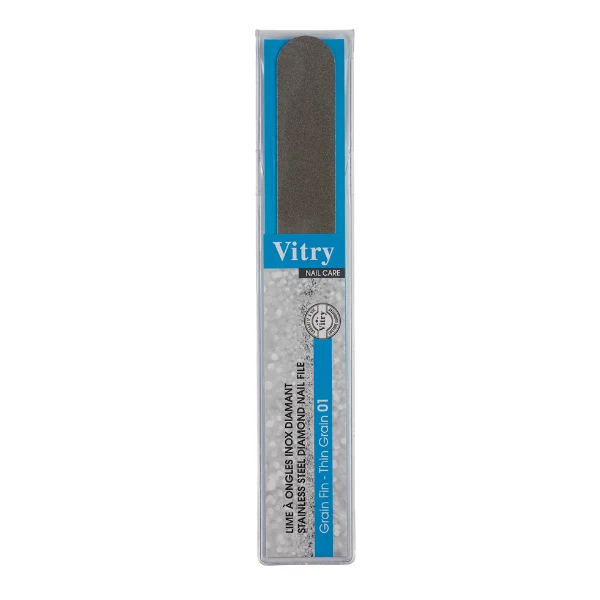 Vitry Diamond Stainless Steel Nail File 01 - Manikyr