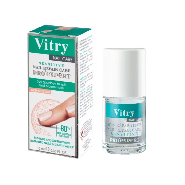 Vitry Sensitive Nail Repair Care Pro Expert 10 ml - Stärkande nagellack