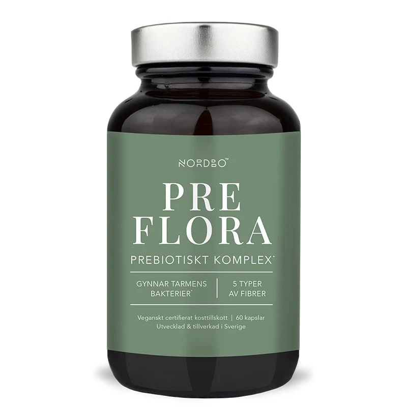 Nordbo PreFlora 60 kapslar - Kosttillskott