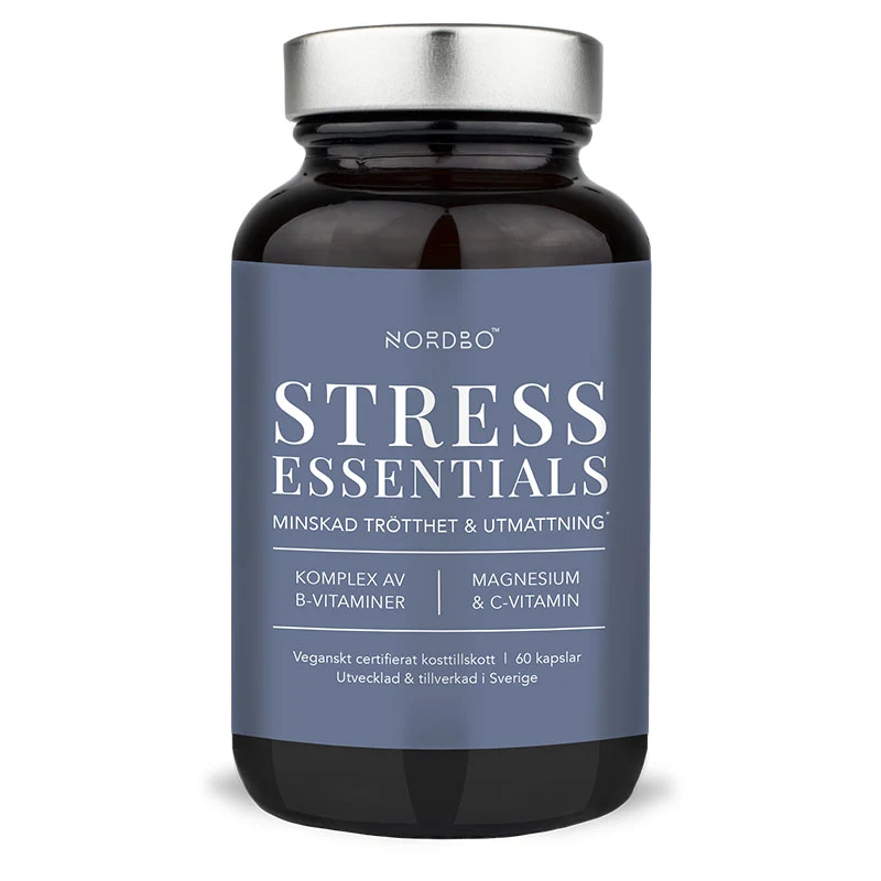 Nordbo Stress Essentials 60 kapslar - B-vitamin