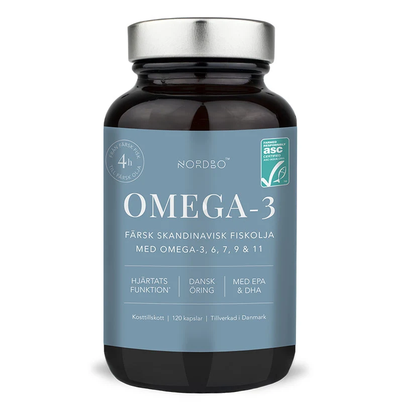 Nordbo Omega-3 ASC 120 kapslar - Omega 3