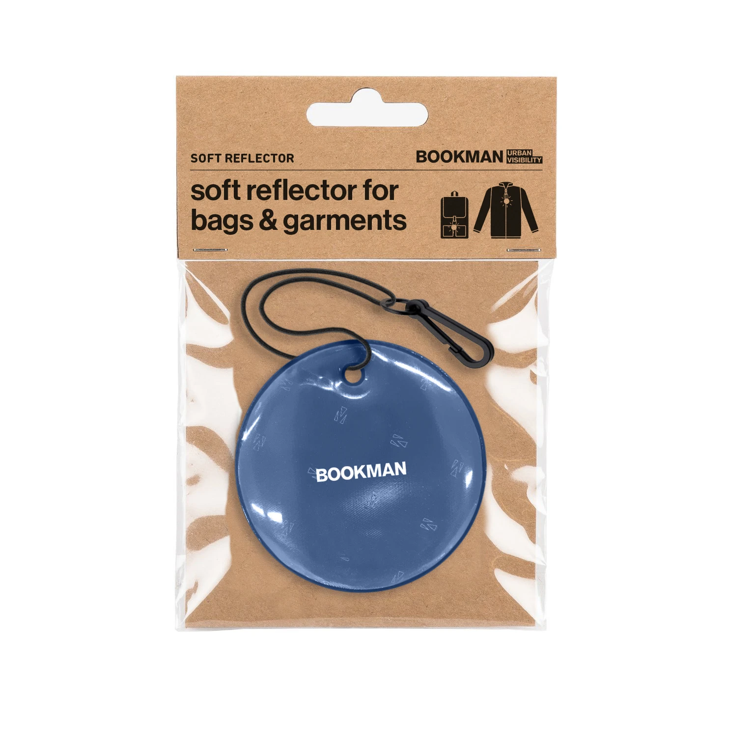 Bookman Hanging Reflectors Circle Blue - Reflexer