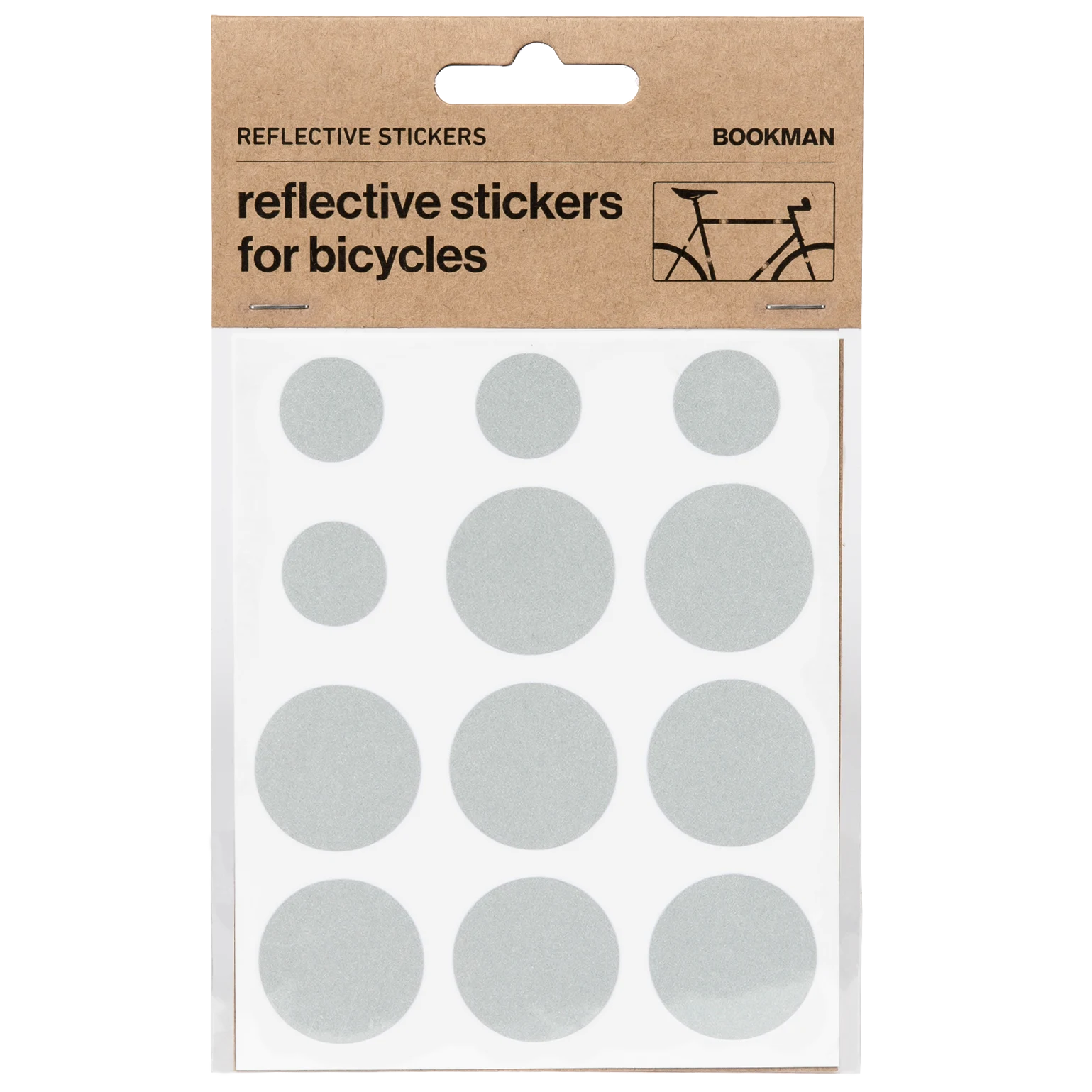Bookman Sticky Reflectors White - Reflexer