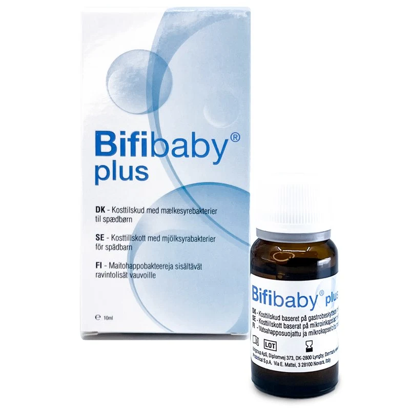Bifibaby Plus 10 ml - Magdroppar