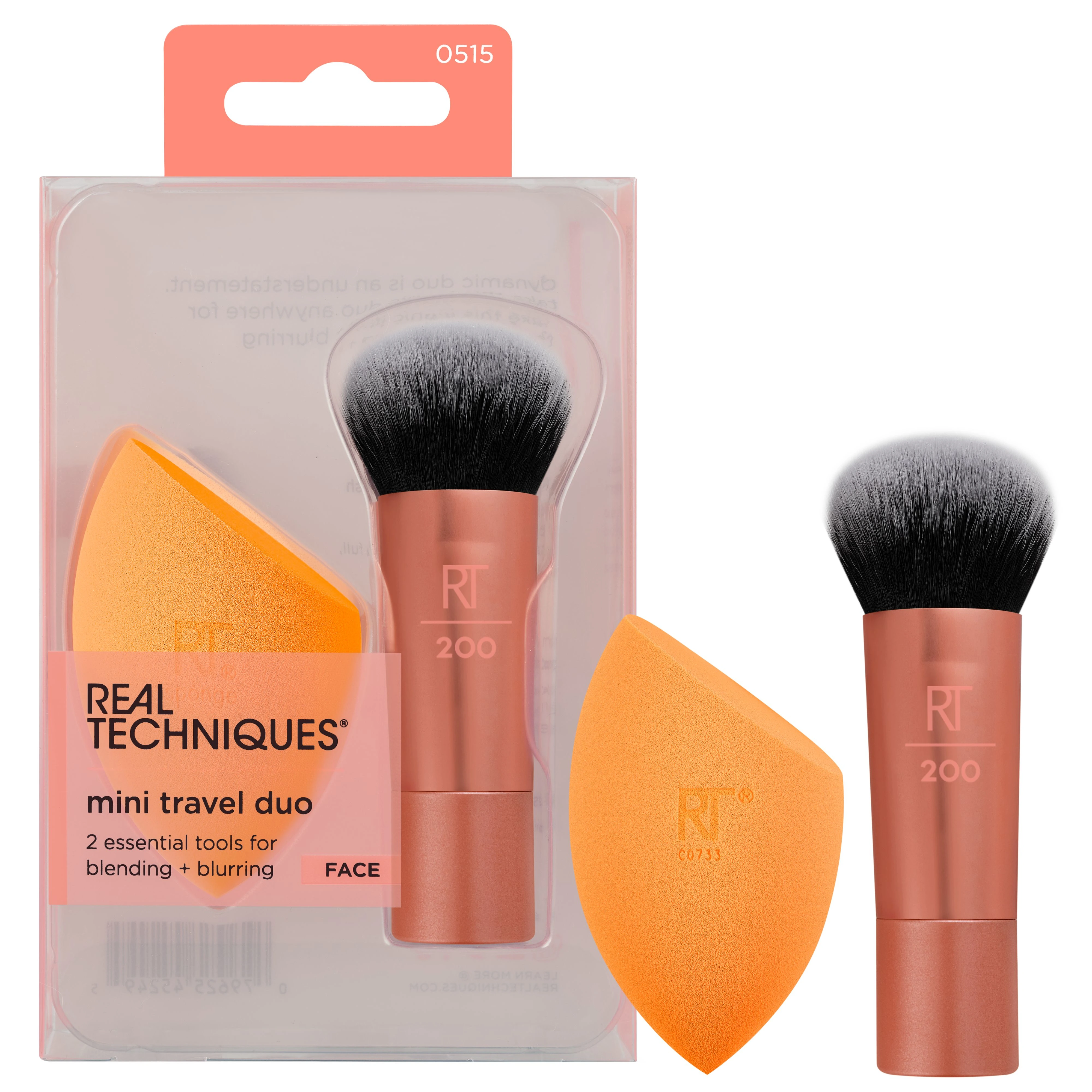 Real Techniques Mini Travel Duo - Borstar & penslar för basmakeup