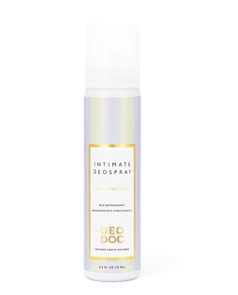 DeoDoc Intimate Deospray Violet Cotton 75 ml - Intimdeodorant
