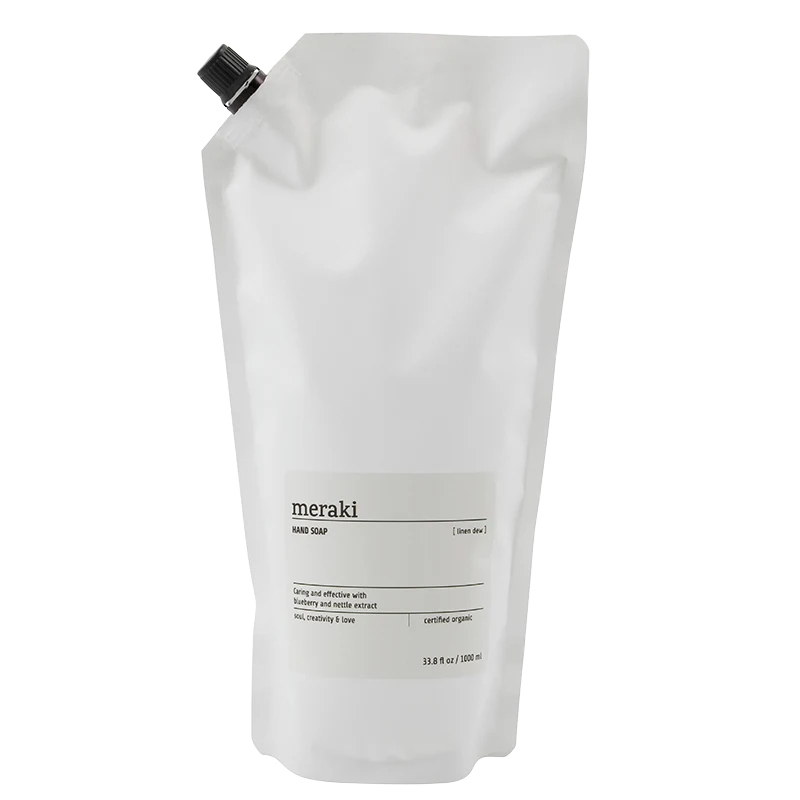 Meraki Hand Soap Linen Dew Refill 1000ml - Handtvål refill