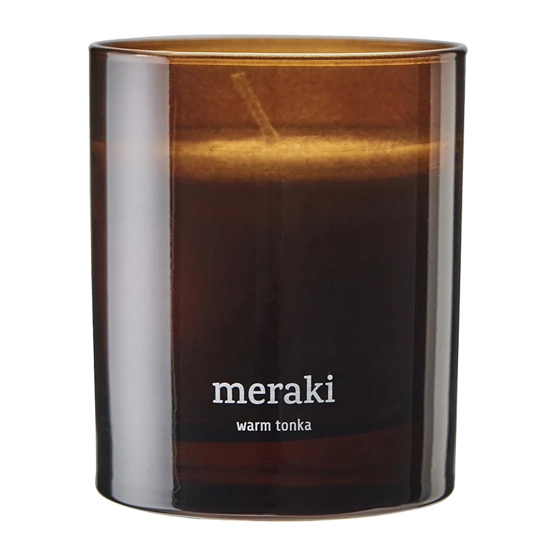 Meraki Doftljus Warm Tonka 200g - Doftljus