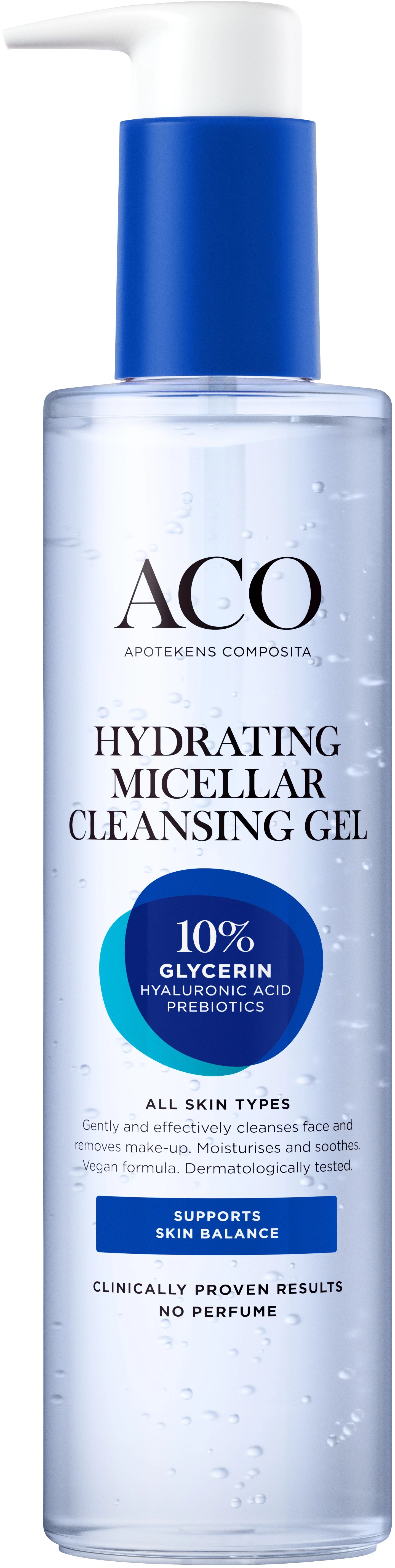 ACO Face Hydrating Micellar Cleanser Gel 200 ml - Ansiktsrengöring