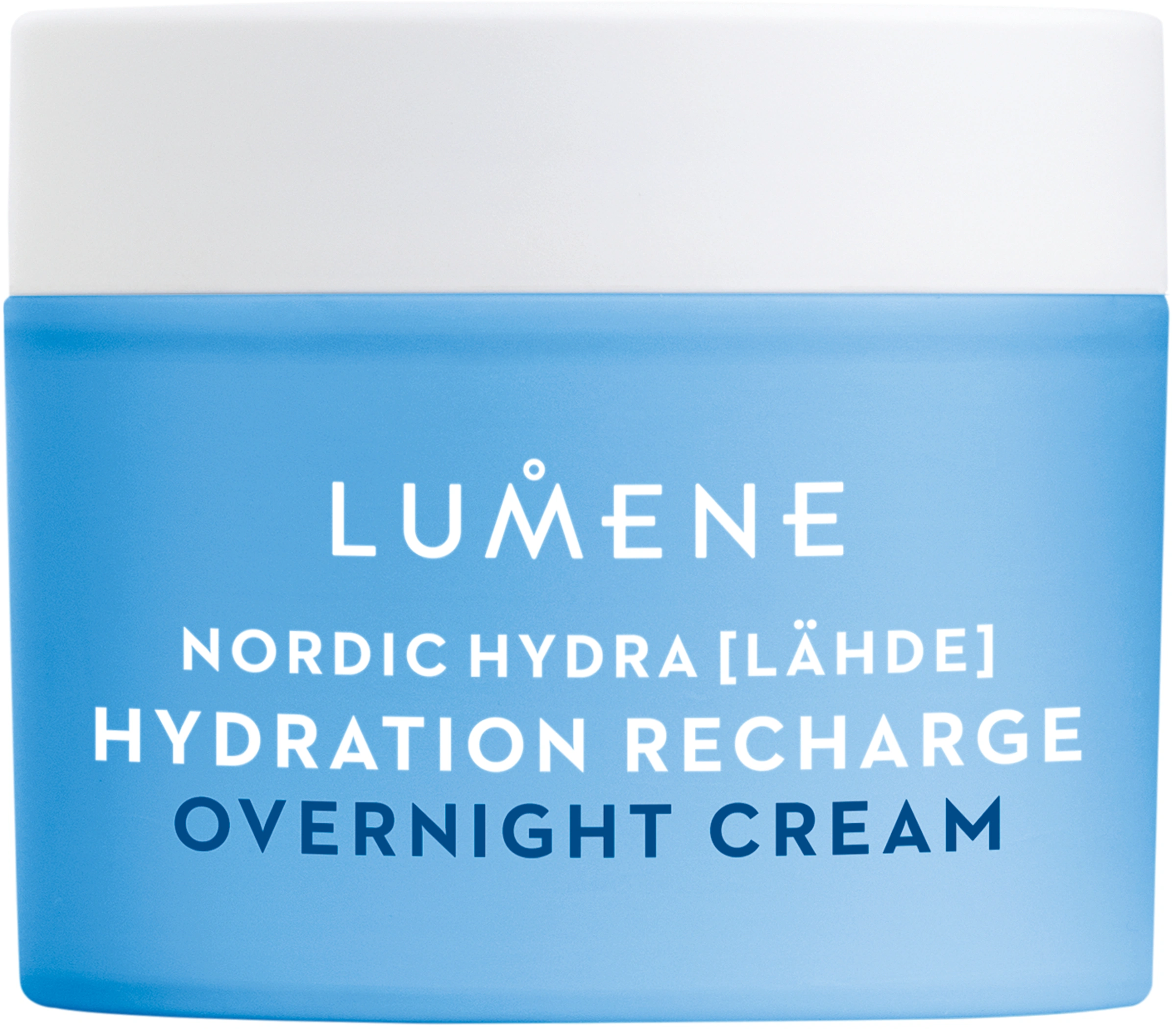 Lumene Nordic Hydra Hydration Recharge Overnight Cream 50 ml - Ansiktskräm - nattkräm