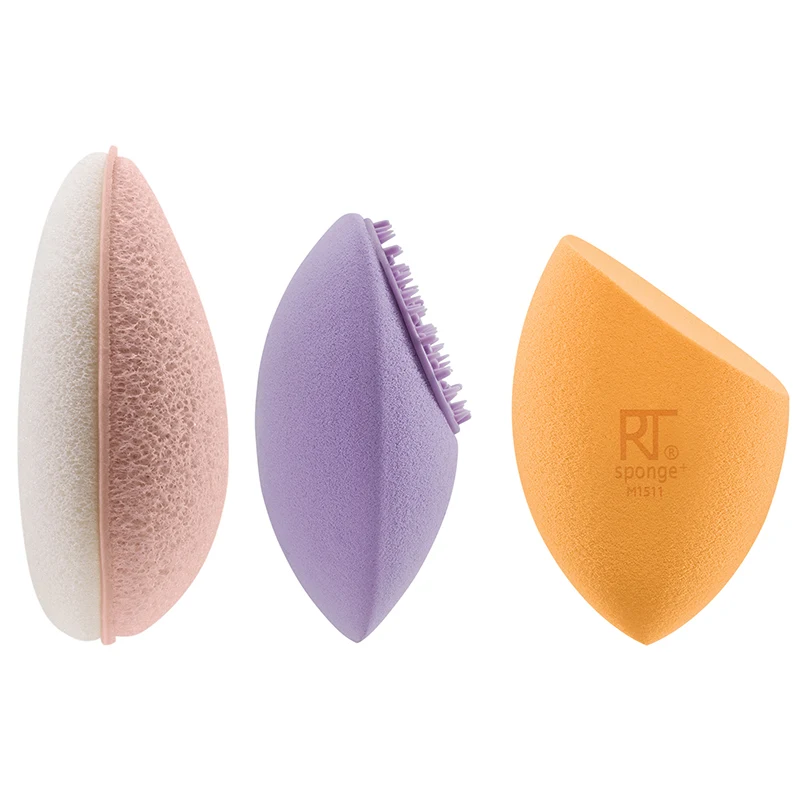 Real Techniques Pro-Glow Radiant Complexion Kit - Beauty Blenders & sminksvampar