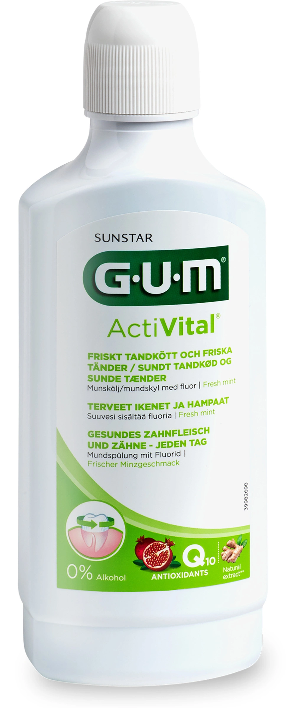 GUM Activital Munskölj 500 ml - Munskölj