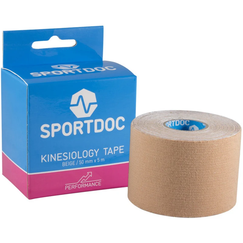 Sportdoc Kinesiology Tape 50mm x 5m Beige - Muskelvärk & träningsvärk