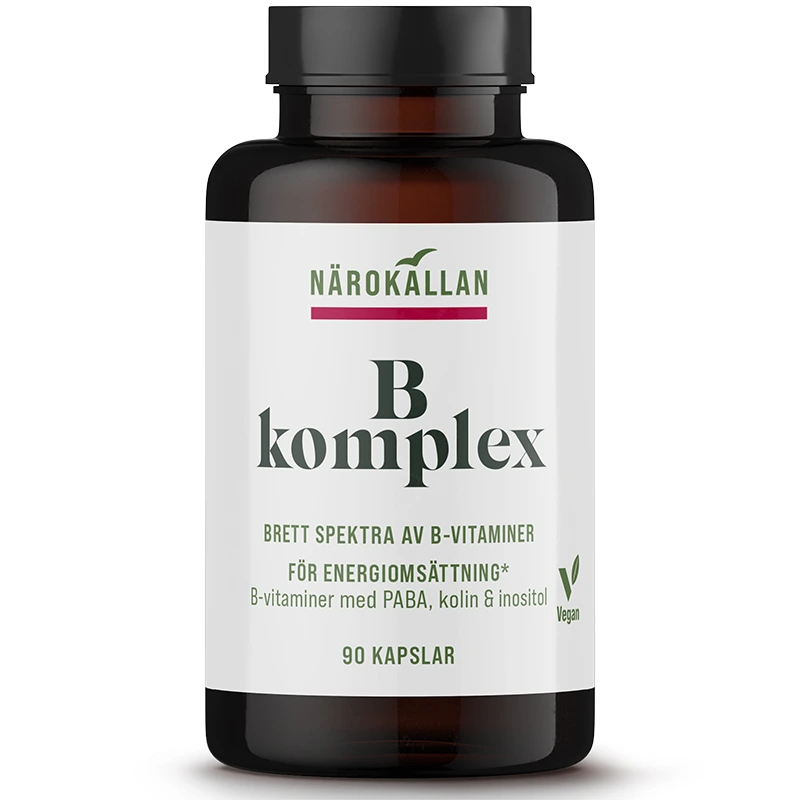 Närokällan B-komplex 90 kapslar - B-vitamin