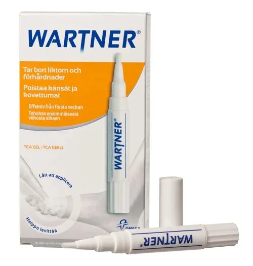 Wartner liktornspenna - Förhårdnader & sprickor