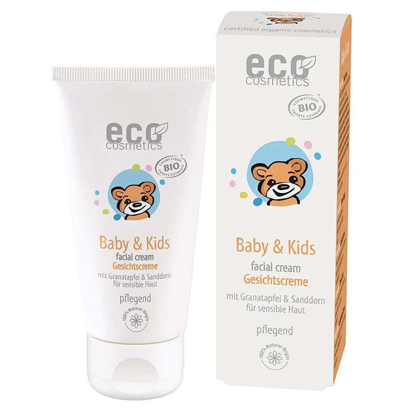 Eco Cosmetics Baby & Kids Ansiktskräm 50 ml - Hudkräm för barn