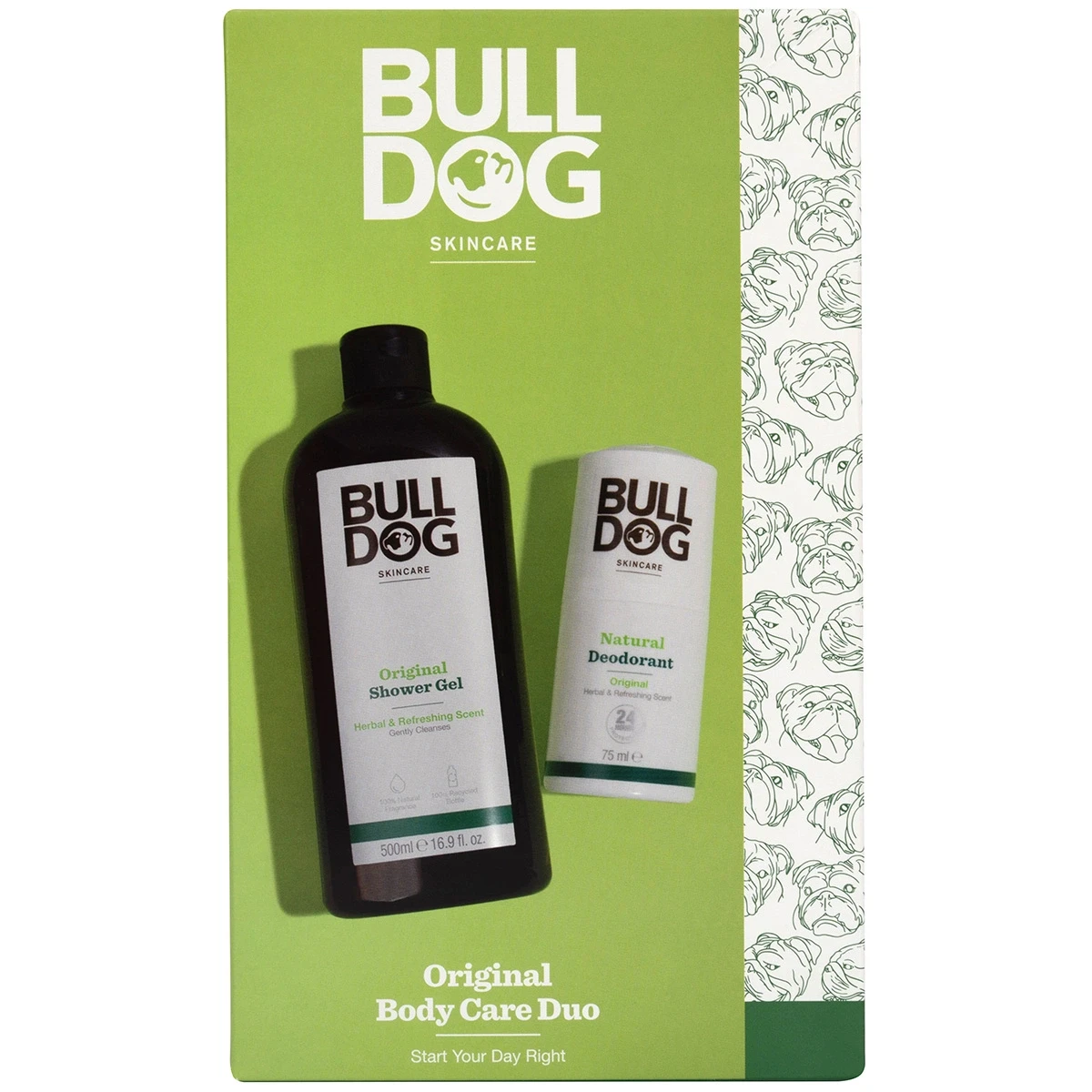 Bulldog Original Body Care Duo 500+75 ml - Duschkräm & duschgel för män