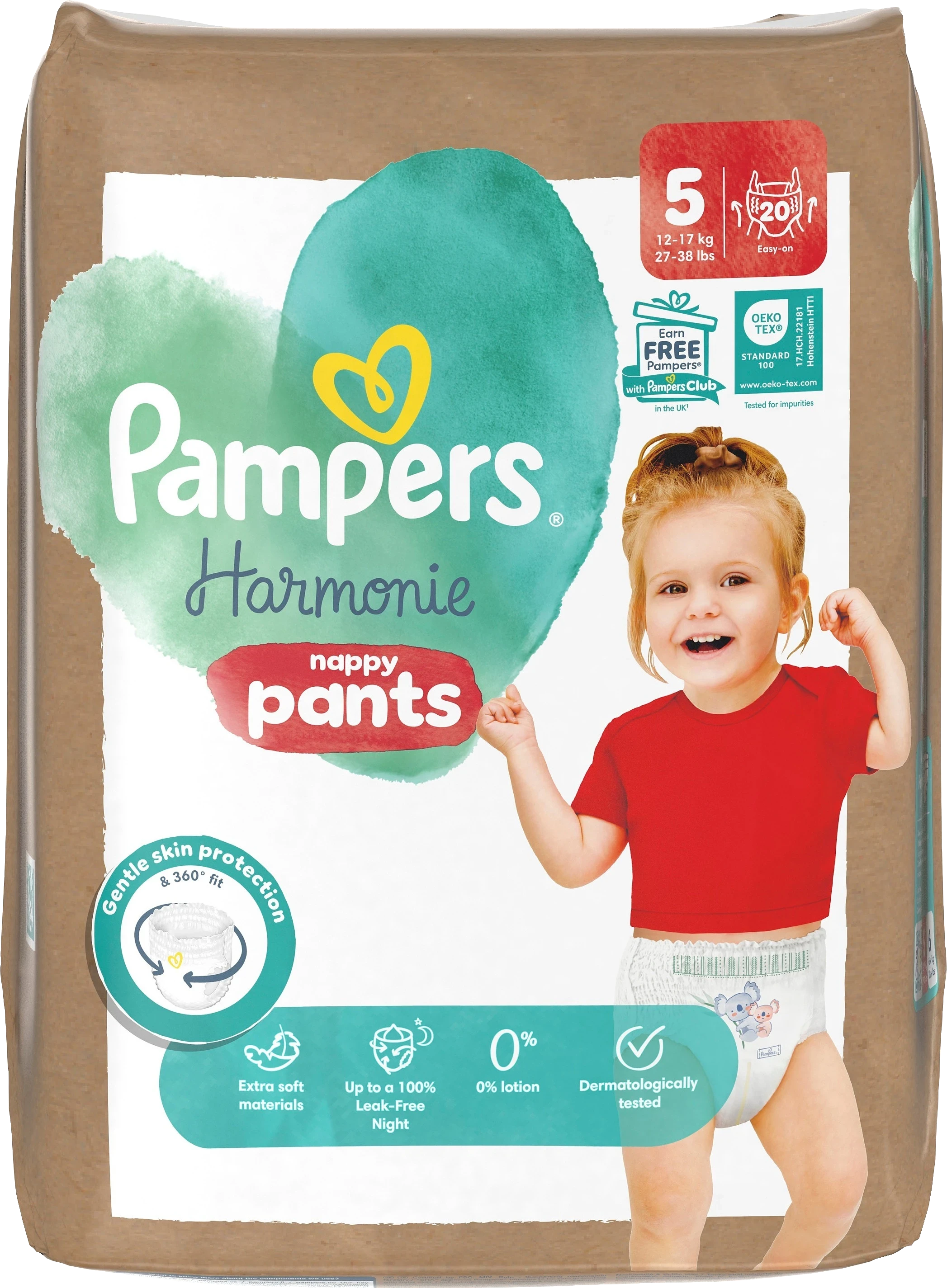 Pampers Harmonie Storlek 5 Pants 12-17 kg 20 st - Blöjor