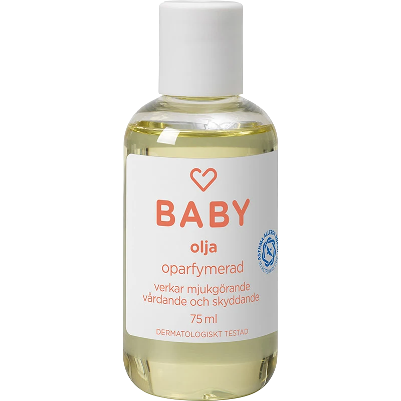 Hjärtats Babyolja 75 ml - Skorv hos barn