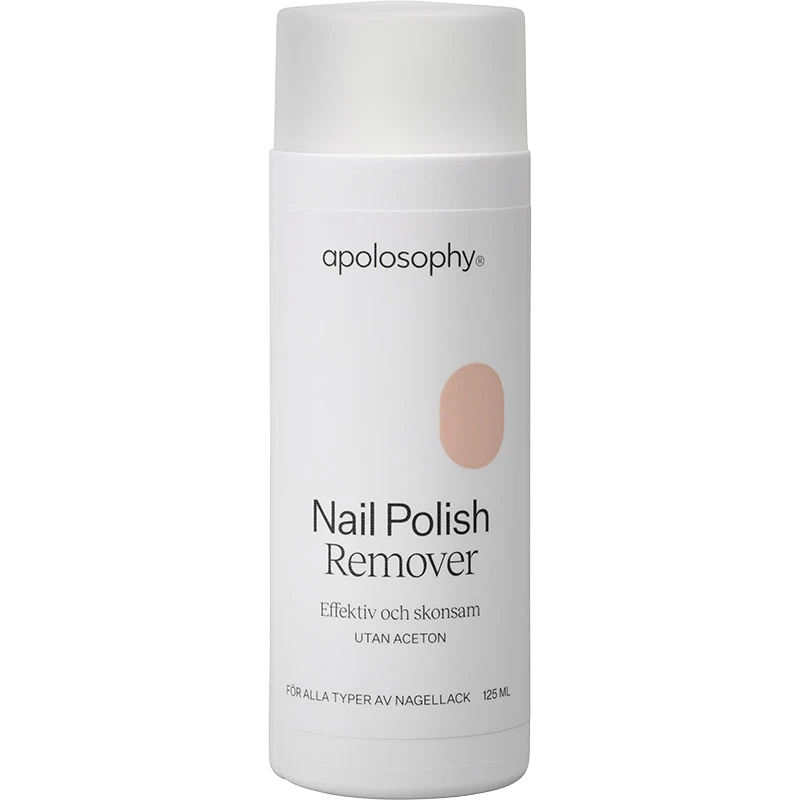 Apolosophy Nail Polish Remover utan Aceton 125 ml - Nagellacksborttagning