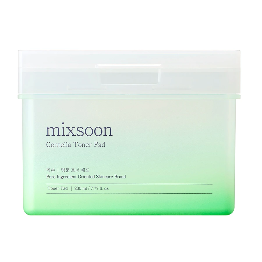 Mixsoon Centella Toner Pad 120 st - Ansiktsvatten
