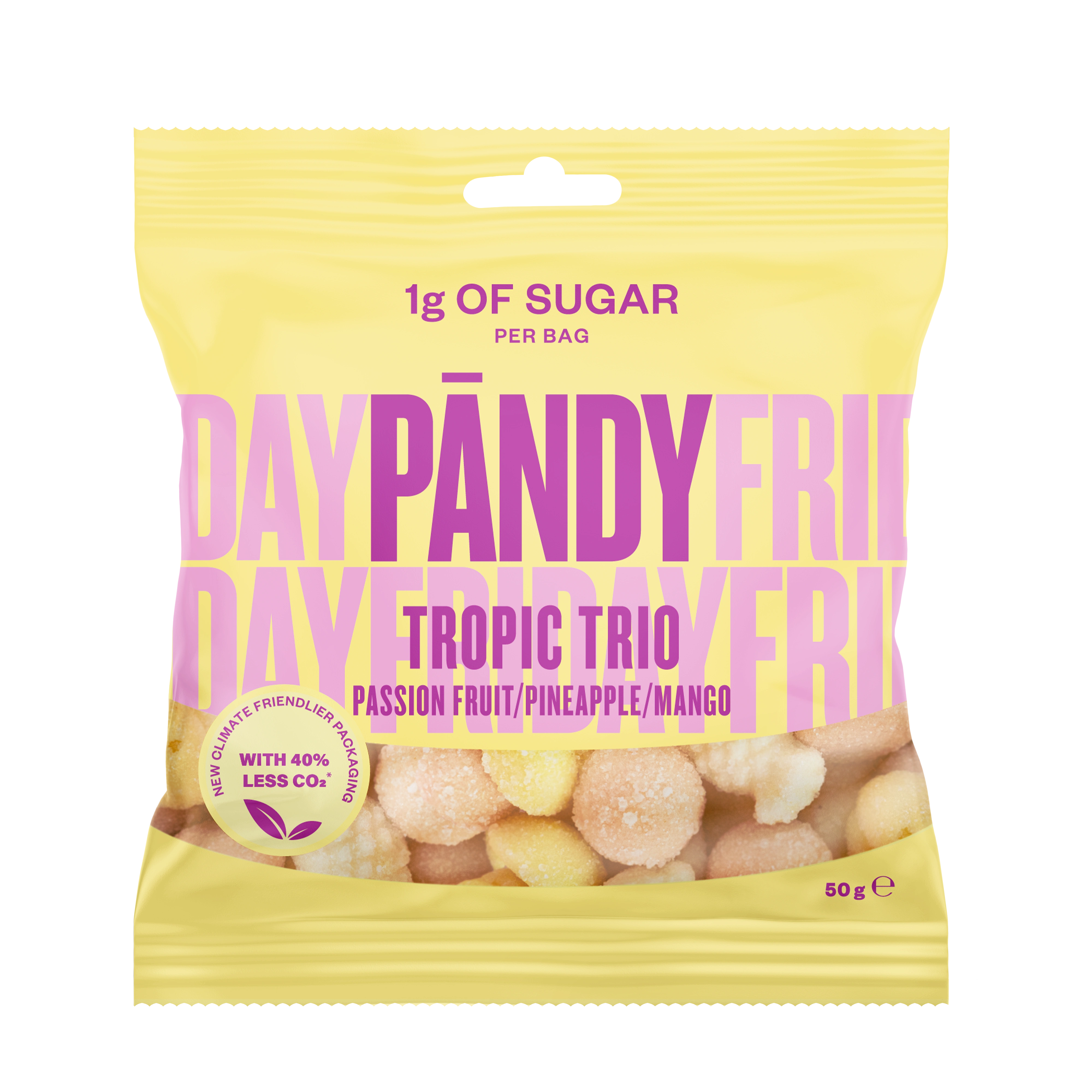 Pändy Candy Tropic Trio 50 g - Pändy godis
