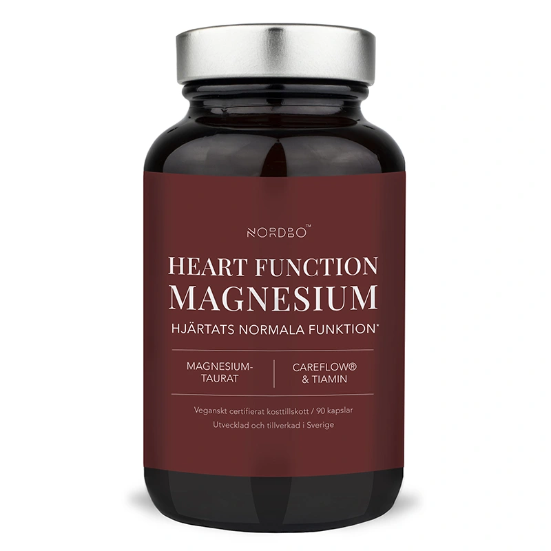 Nordbo Heart Function Magnesium 90 kapslar - Magnesium