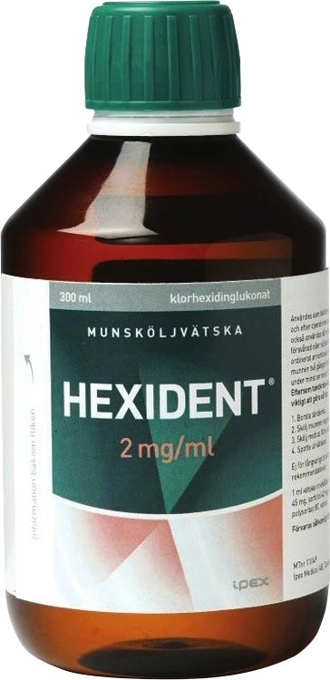Hexident munsköljvätska 2mg/ml - Tandköttsinflammation