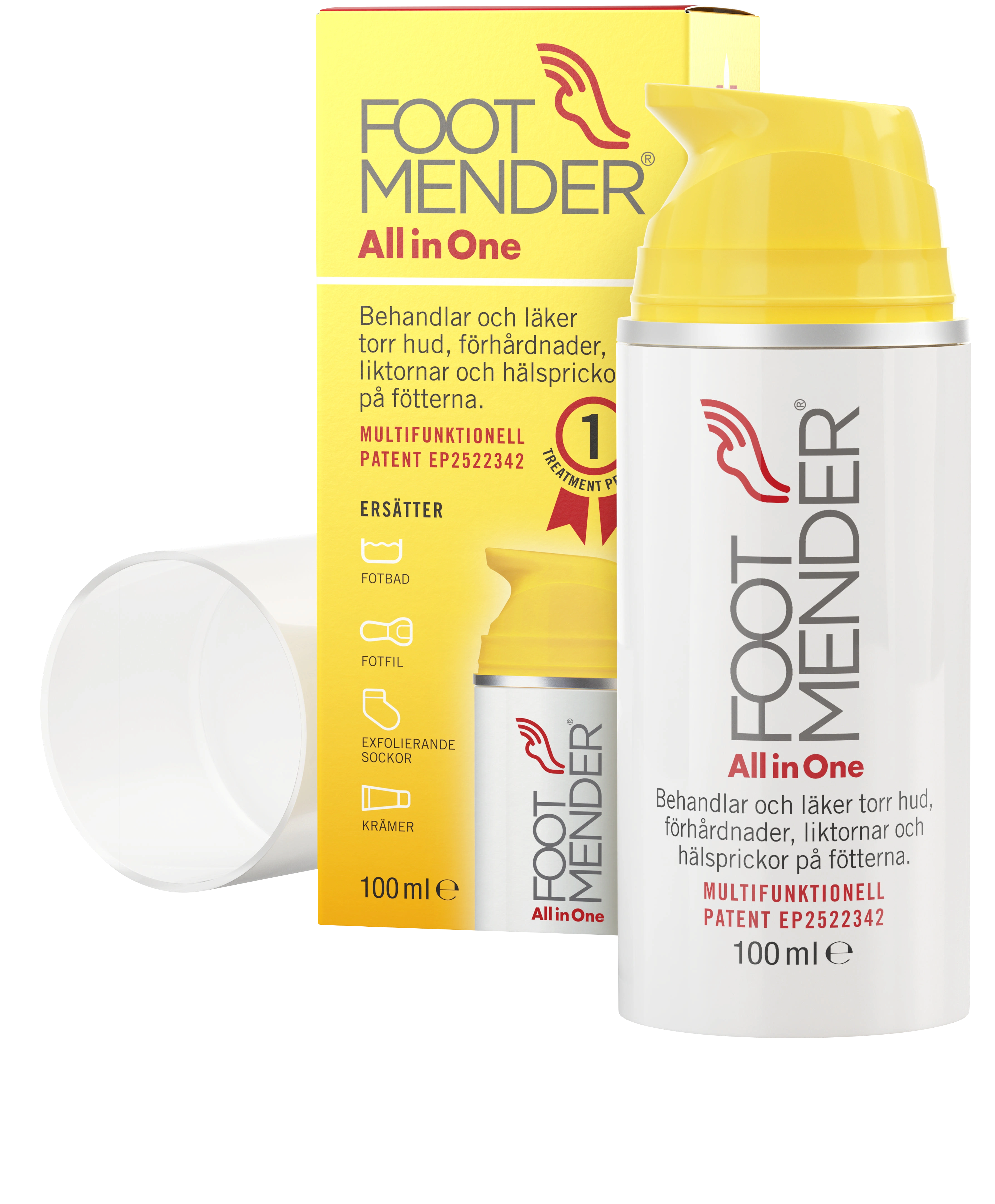 Footmender 100 ml - Fotkräm & fotsalva