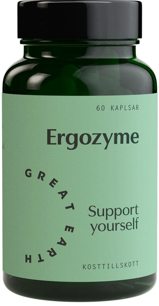 Great Earth Ergozyme 60 st - Matsmältning & enzymer