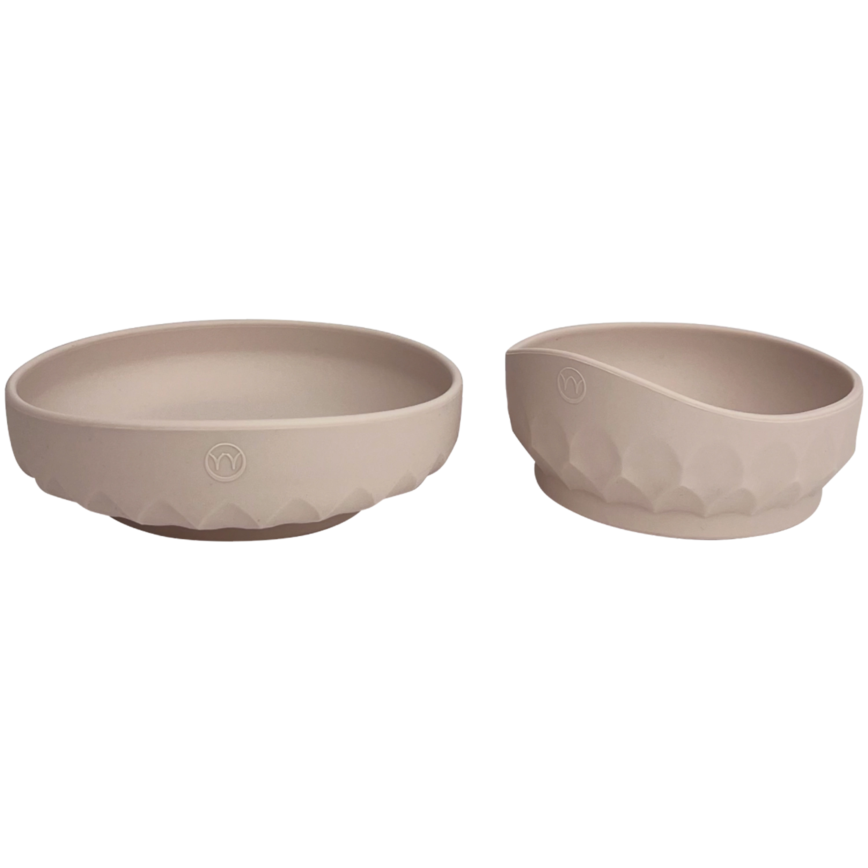 Najell Barntallrik & Skål Silikon Dune Beige - Barntallrik & barnbestick