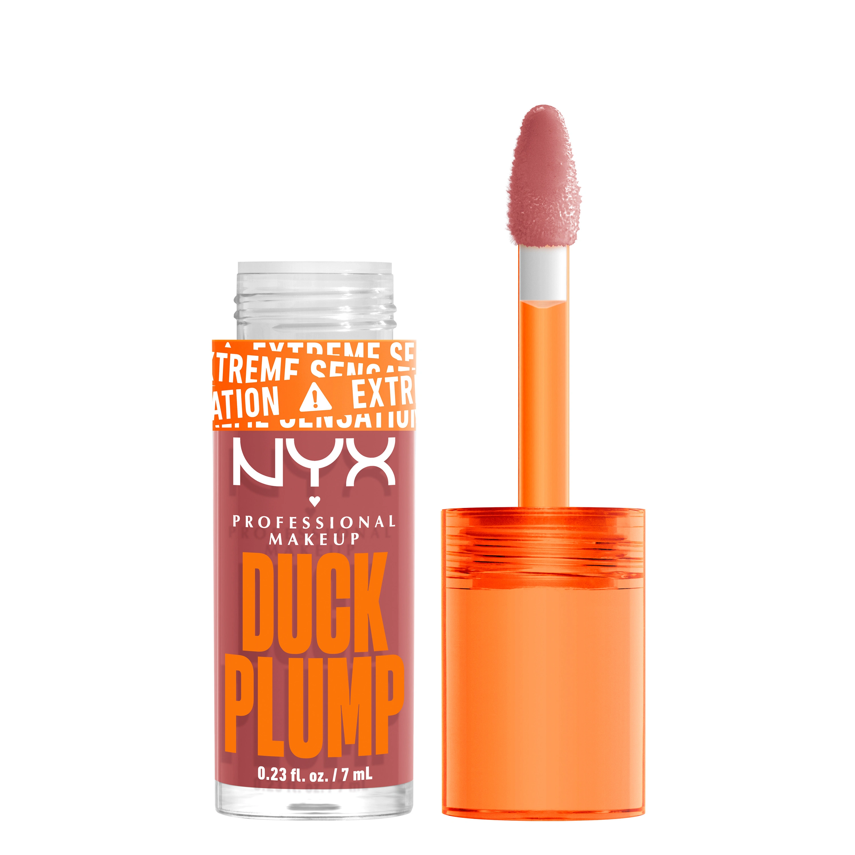 NYX Professional Makeup Duck Plump Lip Gloss 7 ml 03 Nude Swings - Lip plumper