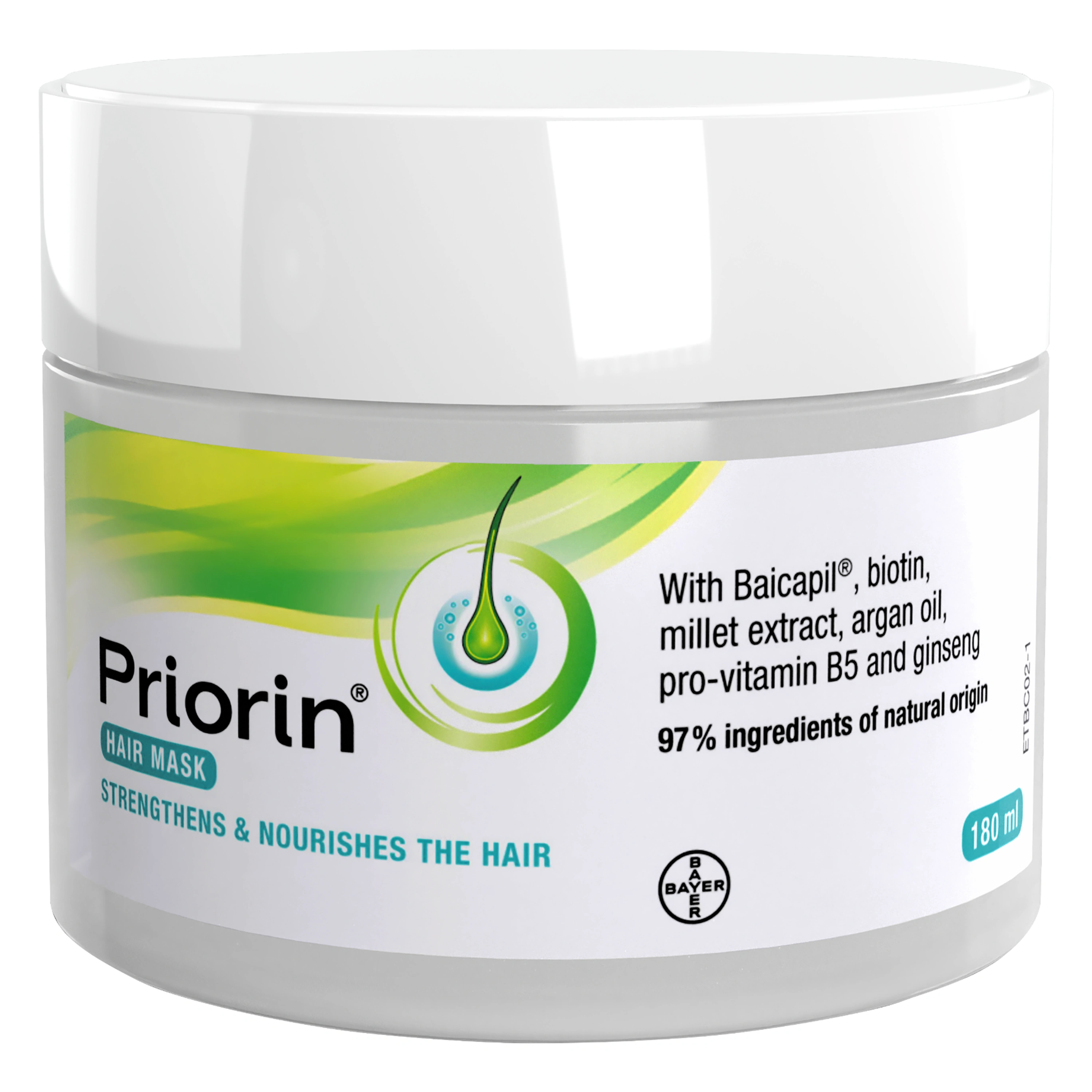 Priorin Hair Mask 180 ml - Hårinpackning