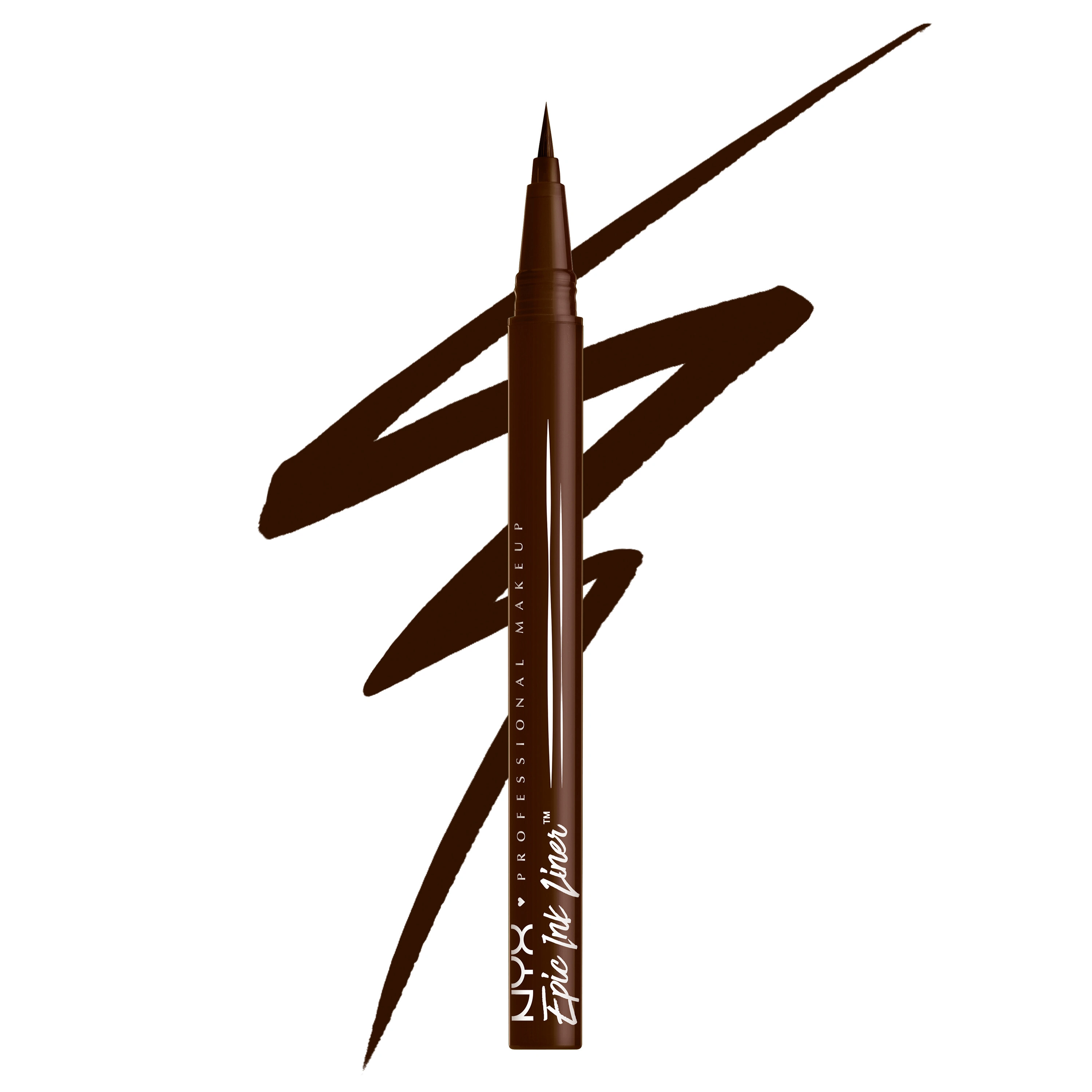 NYX Professional Makeup Epic Ink Waterproof Liquid Eyeliner 1 ml 04 Milk Chocolate - Vattenfast eyeliner