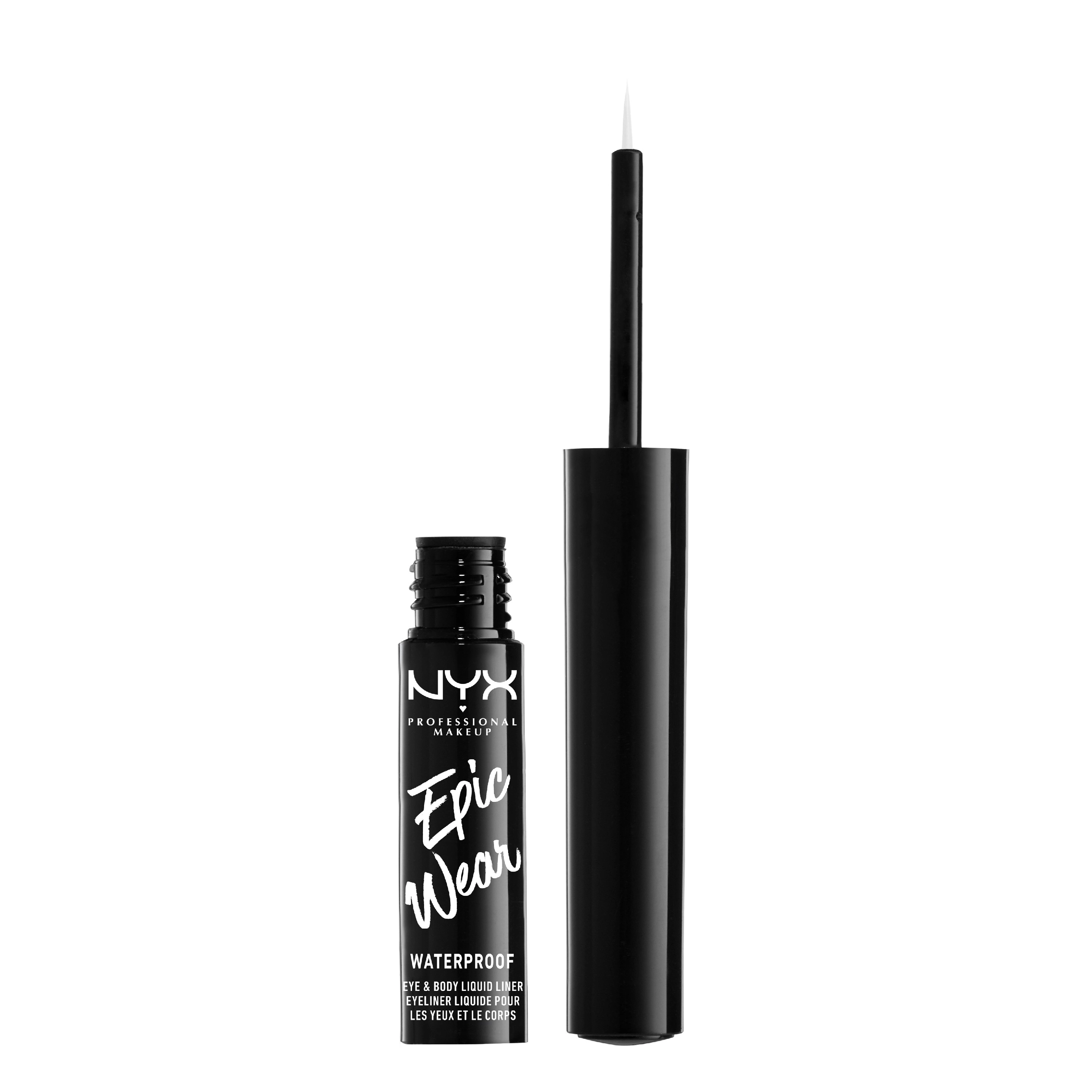 NYX Professional Makeup Epic Wear Liquid Liner 3,5 ml 04 White - Vattenfast eyeliner