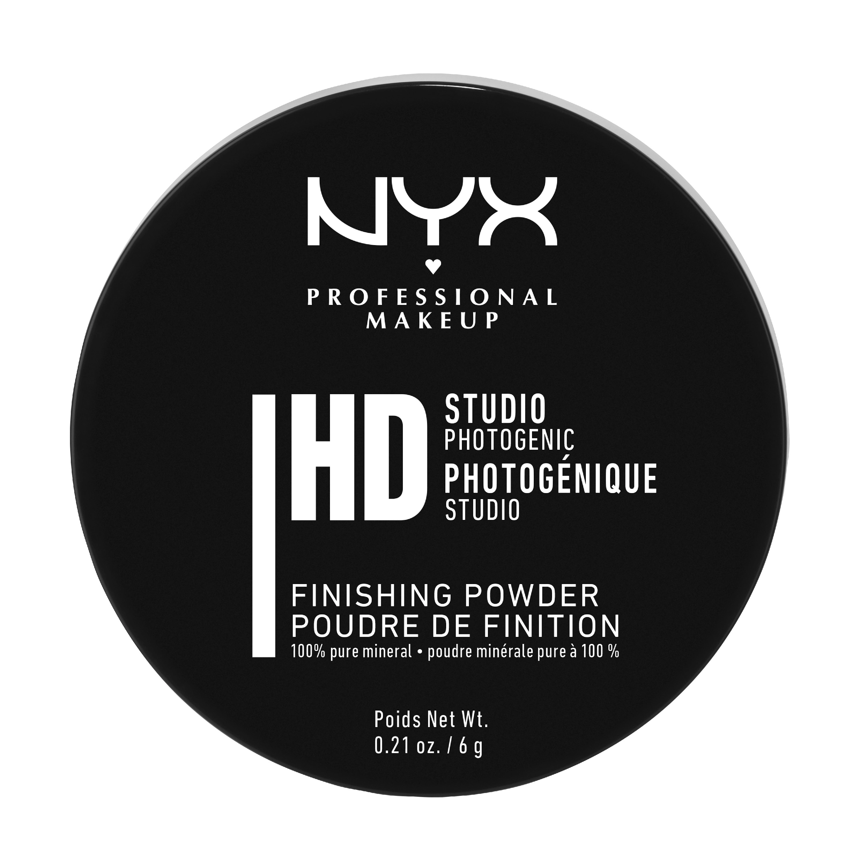NYX Professional Makeup HD Studio Photogenic Finishing Powder 01 Translucent 6 g - Löspuder