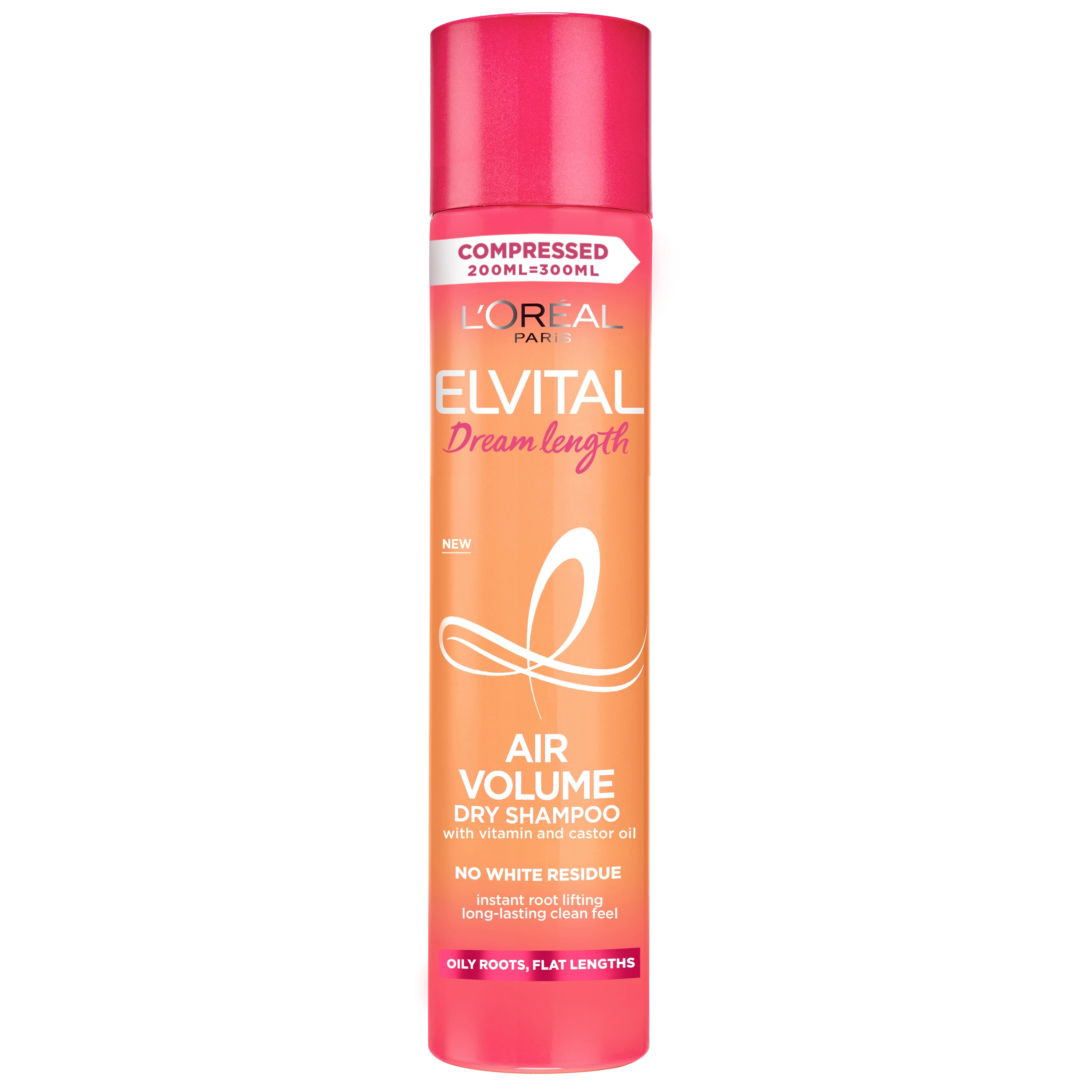 L'Oréal Paris Elvital Dream Length Air Volume Dry Shampoo 200 ml - Torrschampo