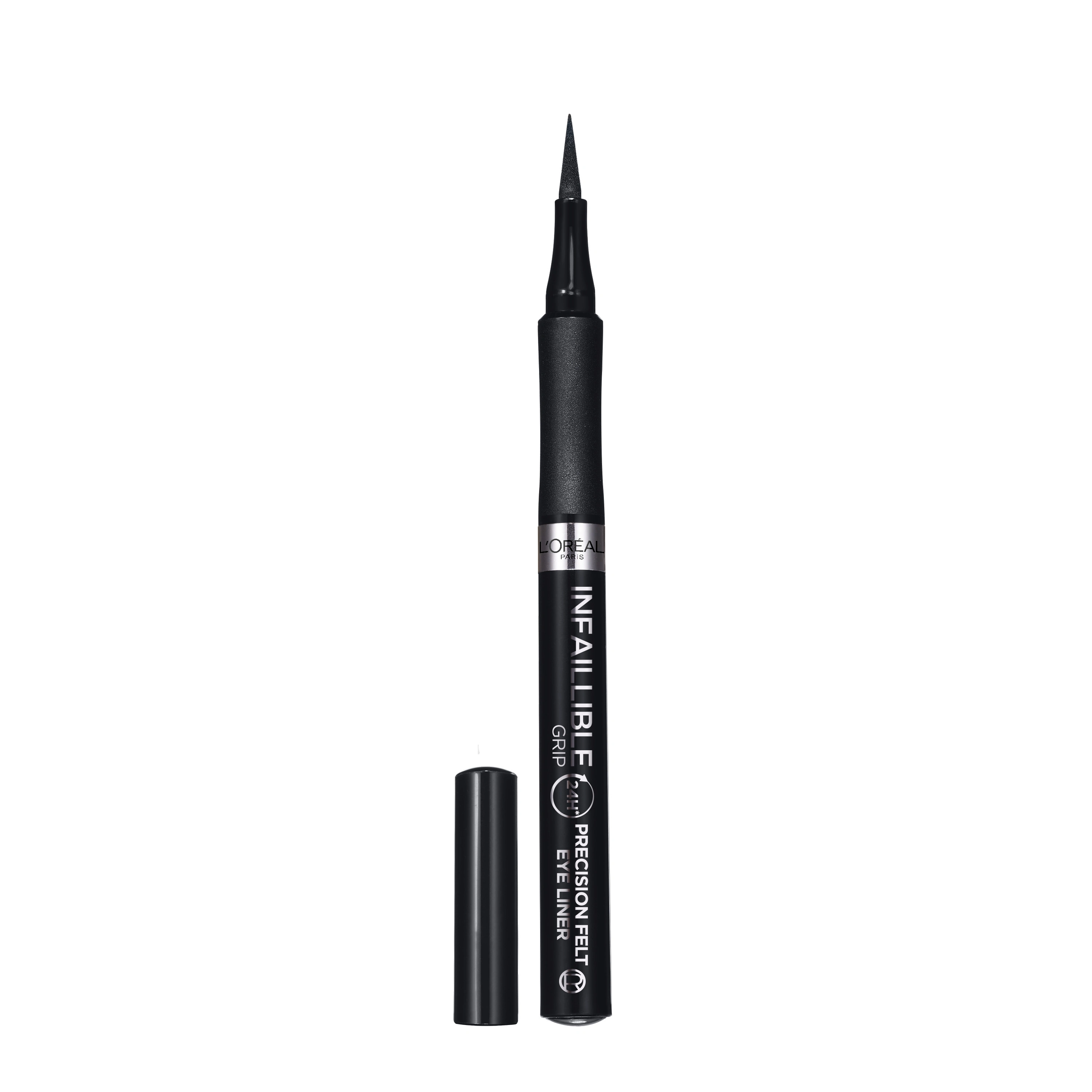 L'Oréal Paris Infaillible Grip 24H Precision Felt Eyeliner Black 01 1 g 01 Black - Vattenfast eyeliner