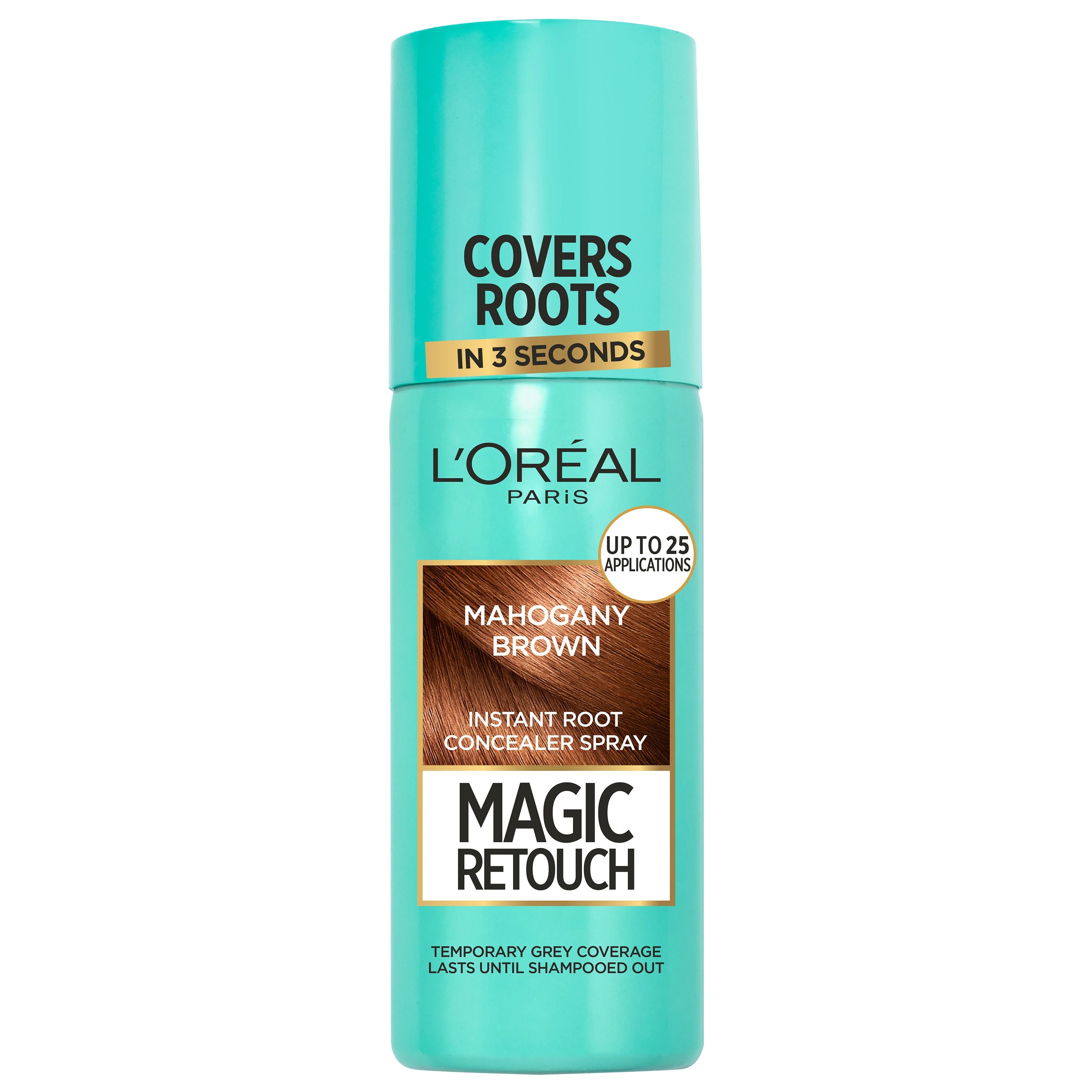 L'Oréal Paris Magic Retouch Brown 3 75 ml 06 Mahogany Brown - Hårfärg