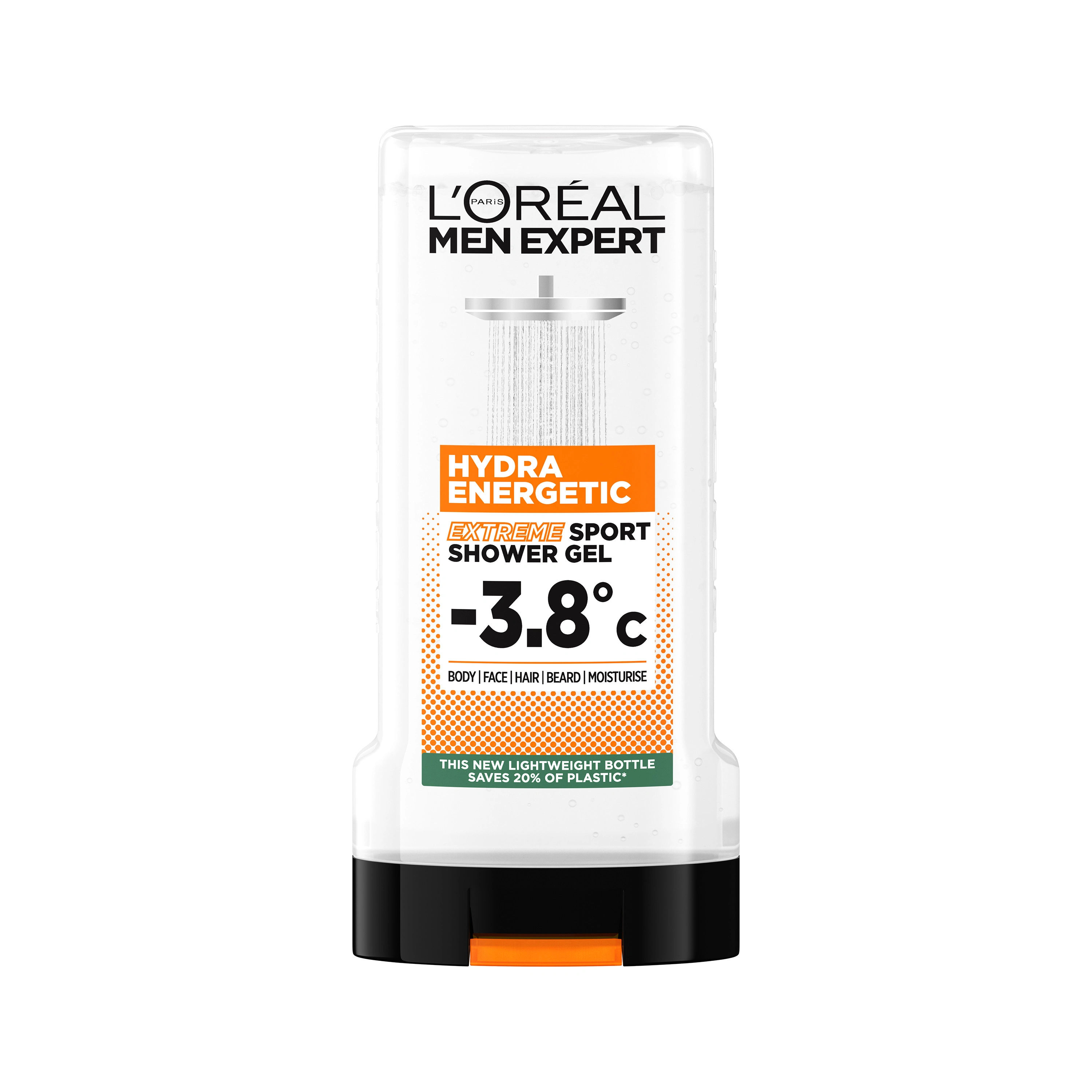 L'Oréal Paris Men Expert Hydra Energetic Extreme Sport Shower Gel 300 ml - Duschkräm & duschgel för män