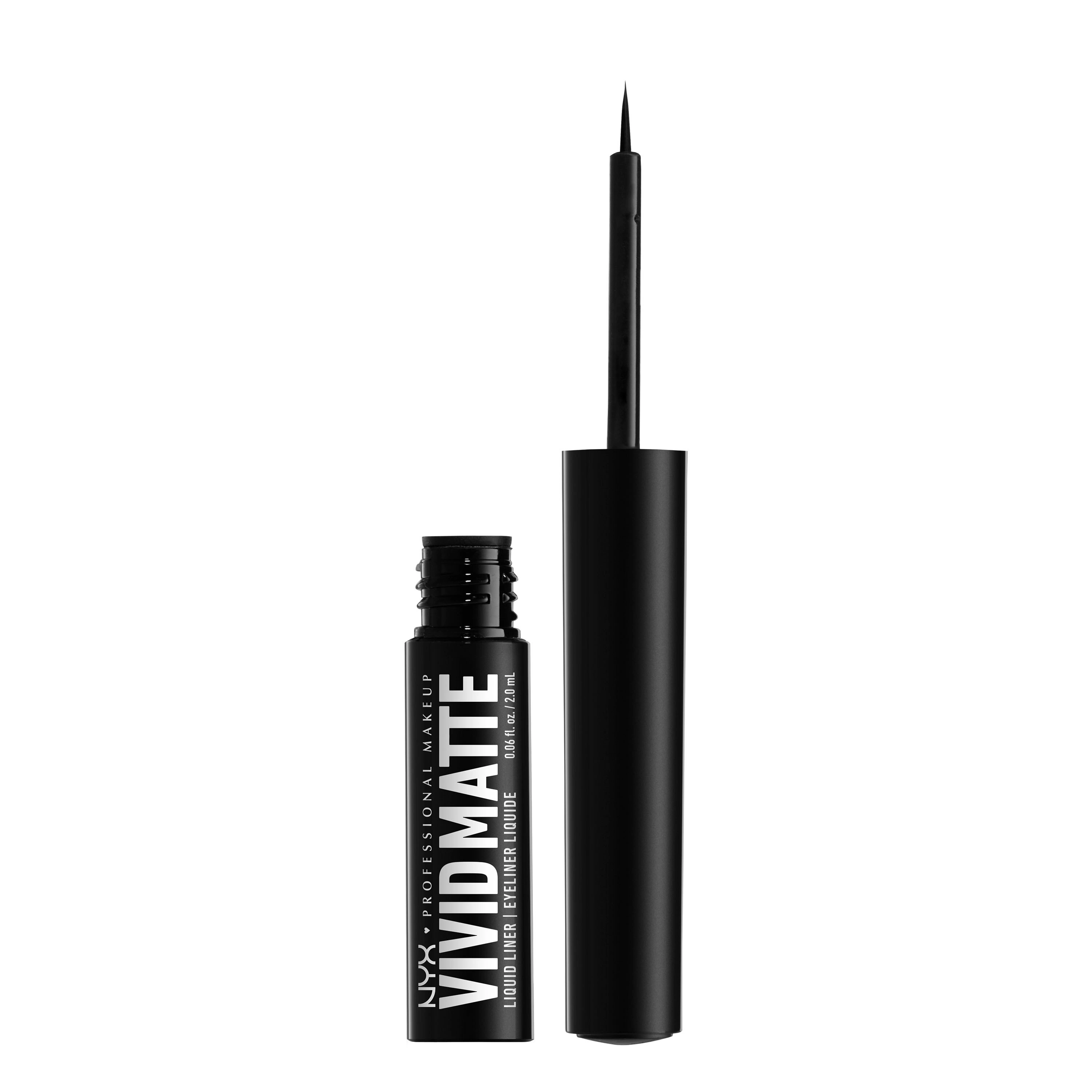 NYX Professional Makeup Vivid Matte Liquid Liner Black 1 2 ml - Eyeliner