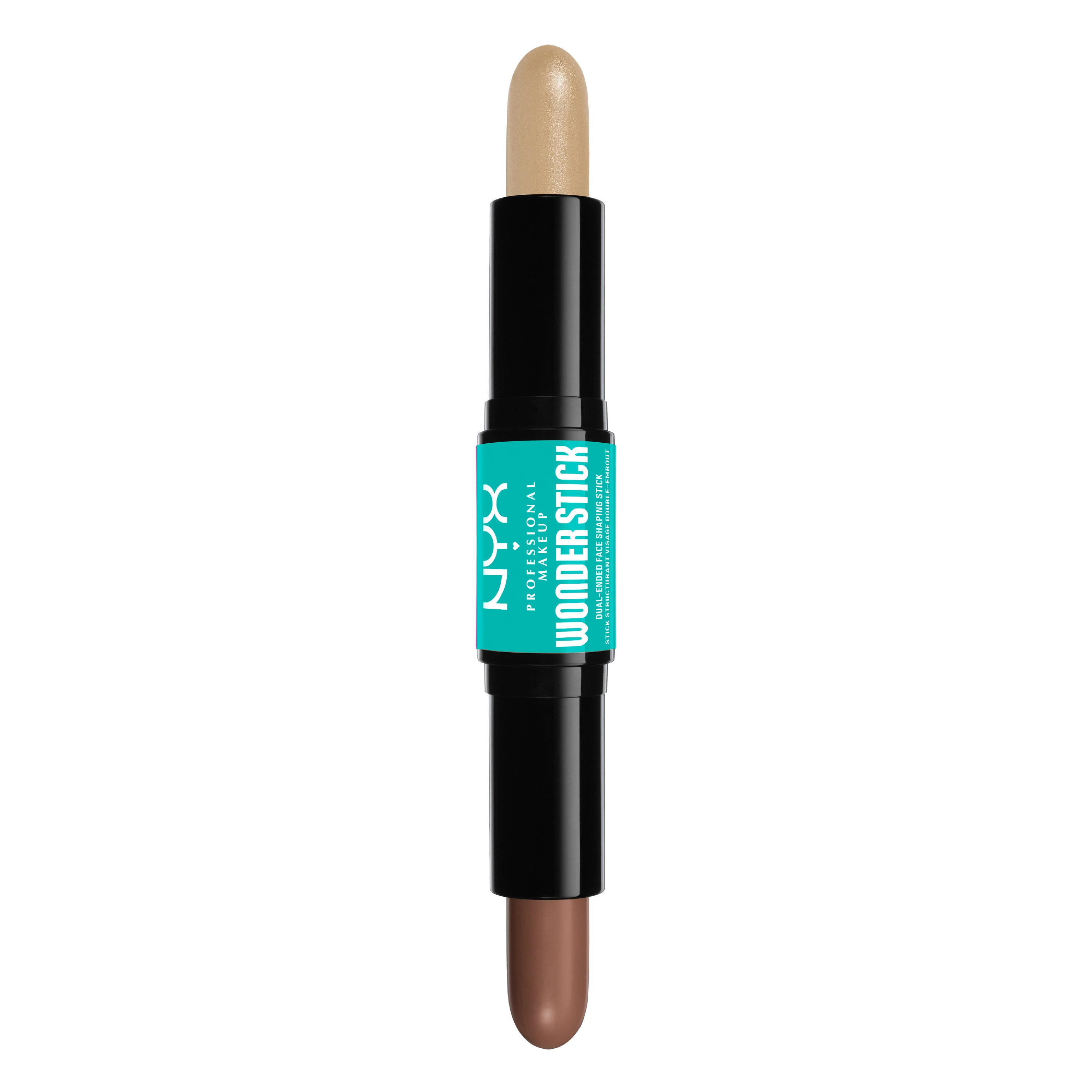 NYX Professional Makeup Wonder Stick Dual-Ended Face Shaping Stick 4g 02 Light - Veganskt smink