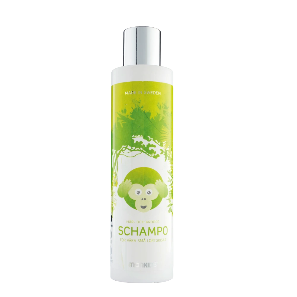 Monkids Naturliga Schampo & Tvål 200 ml - Schampo för barn