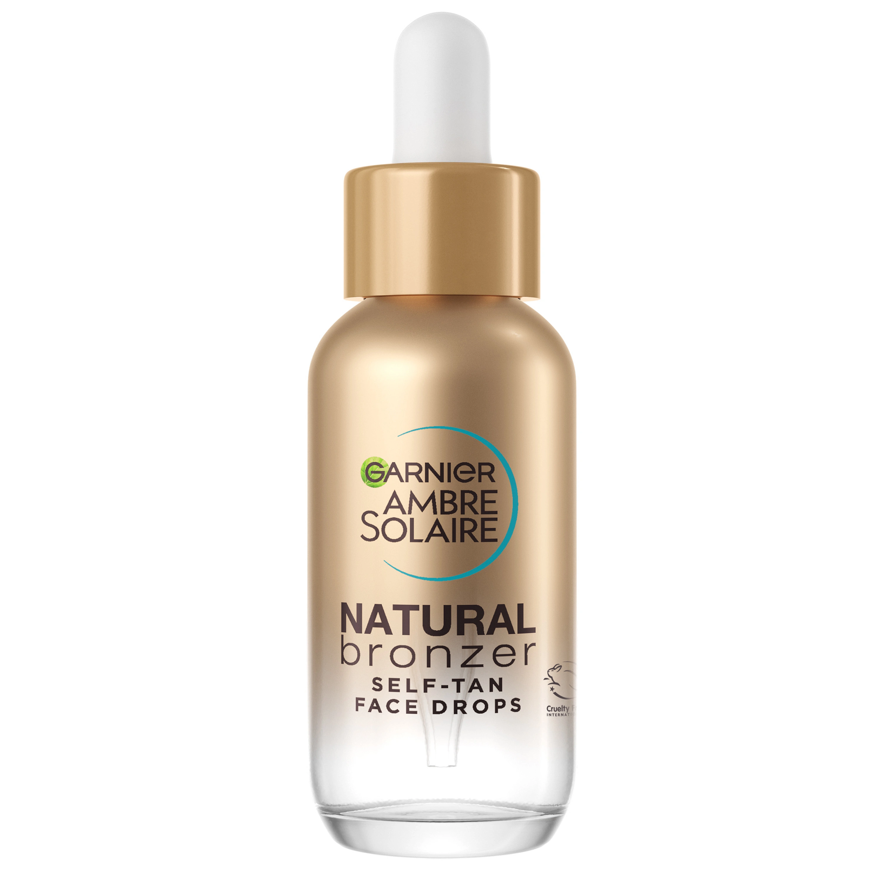 Garnier Ambre Solaire Natural Bronzer Self-Tan Face Drops 30 ml - Brun utan sol ansikte