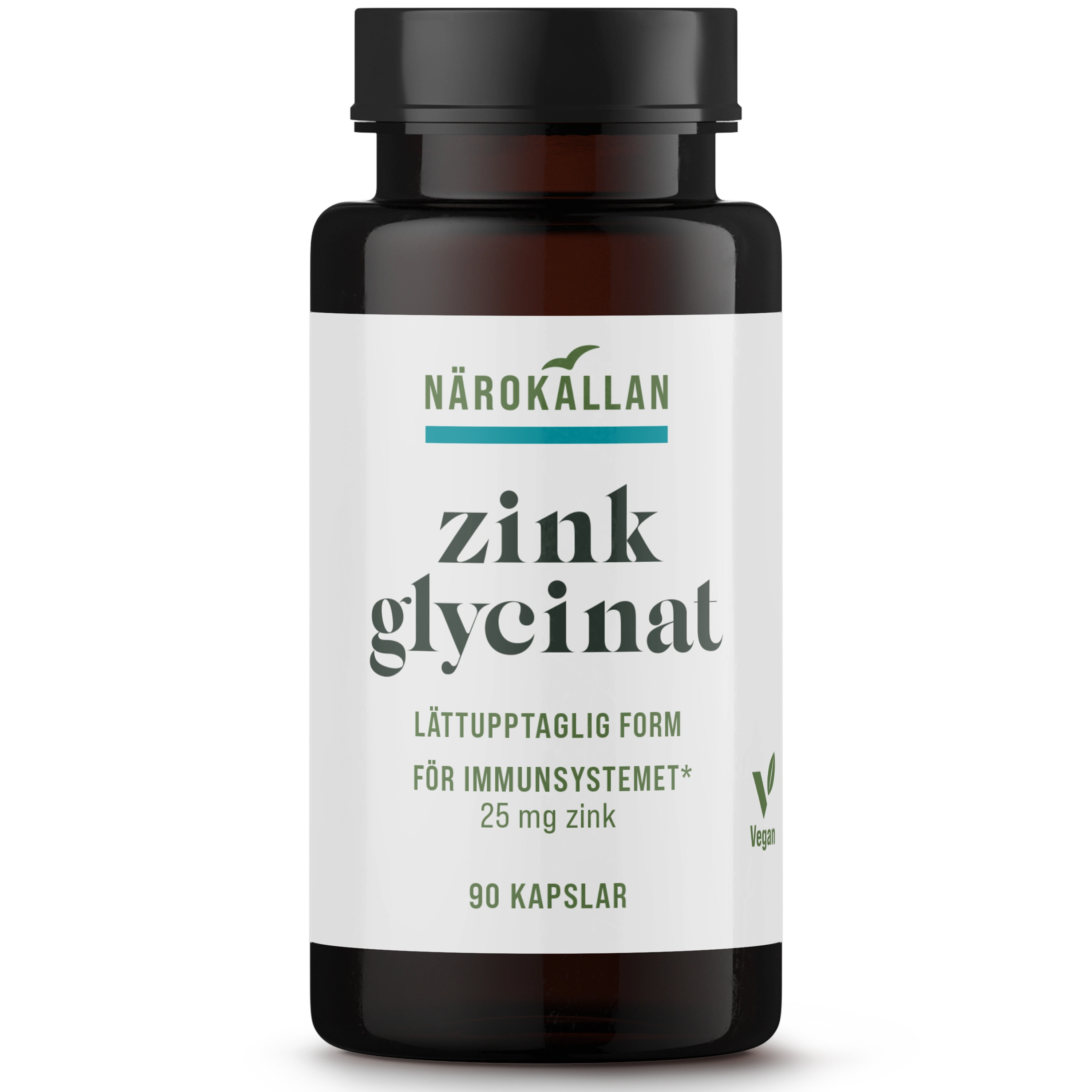 Närokällan Zinkglycinat 90 kapslar - Zink