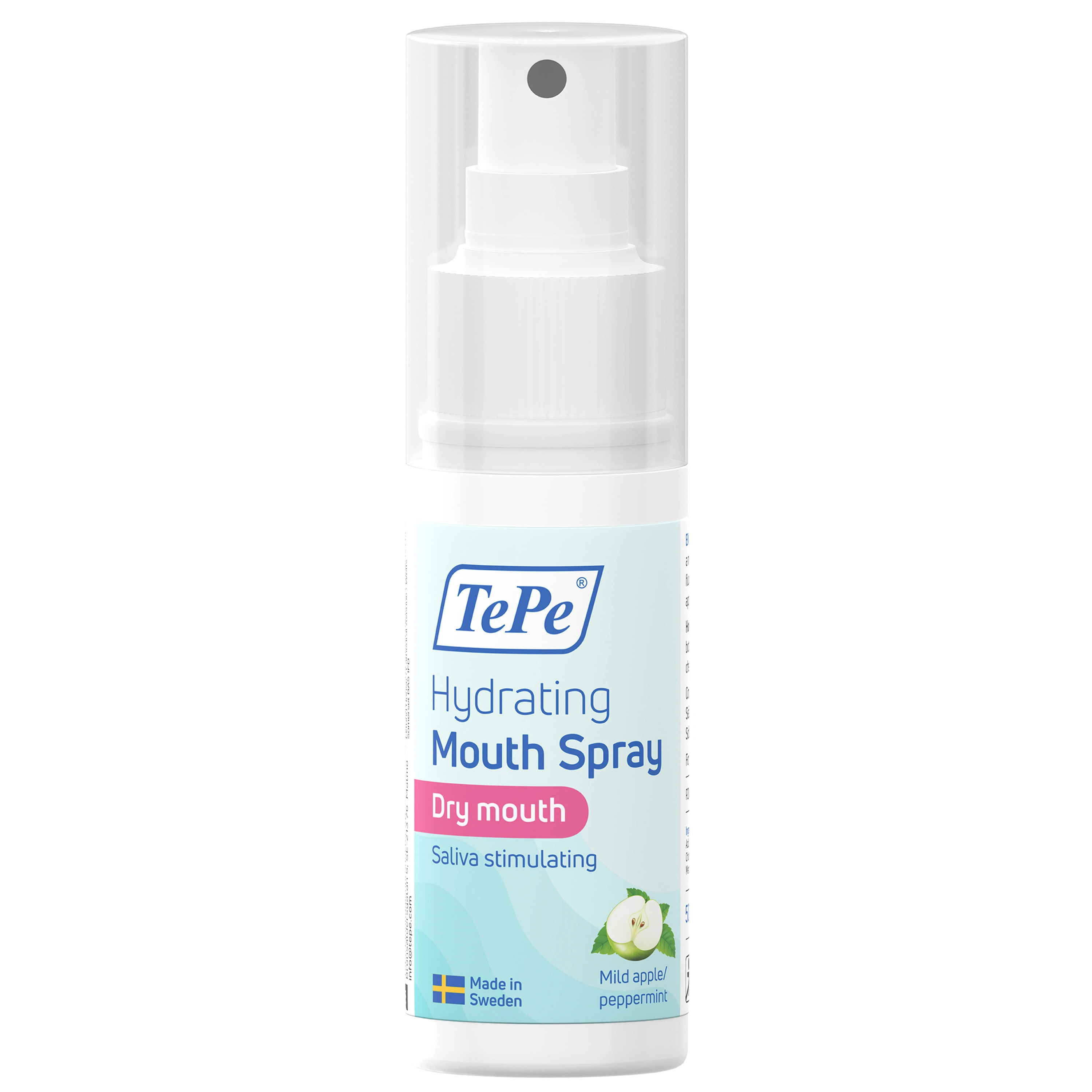 TePe Hydrating Mouth Spray Mild Äpple/Pepparmint 50 ml - Mungel & munspray vid muntorrhet